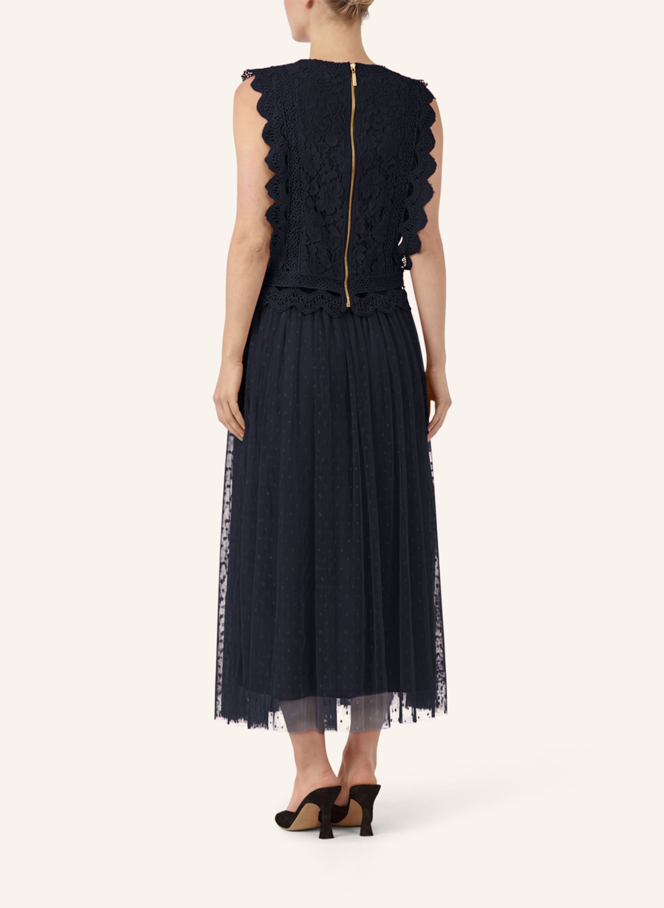 APART Tüllrock: DUNKELBLAU