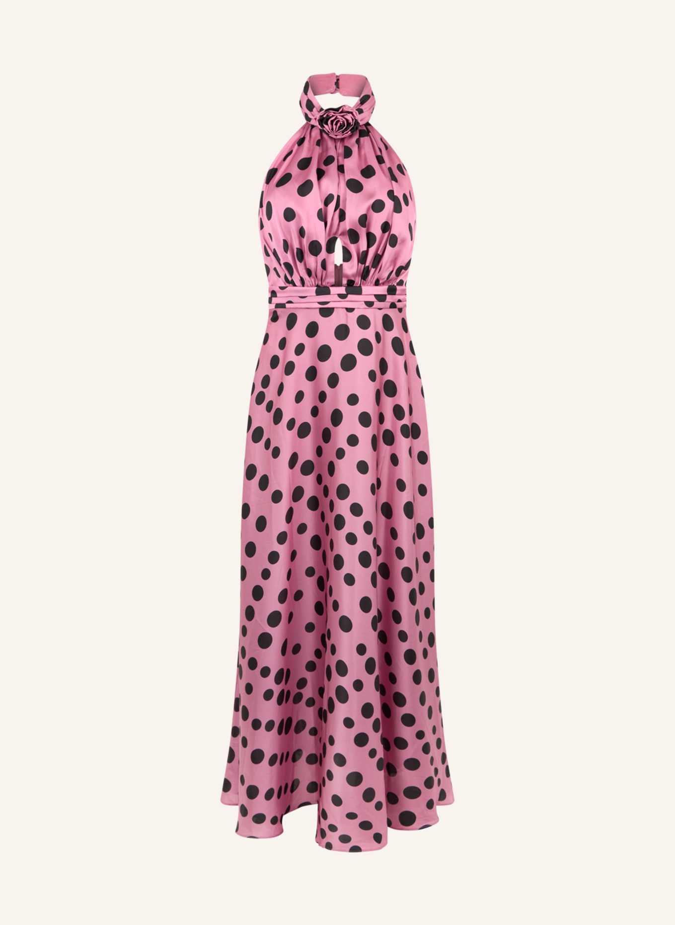 APART Abendkleid: ROSA/ SCHWARZ