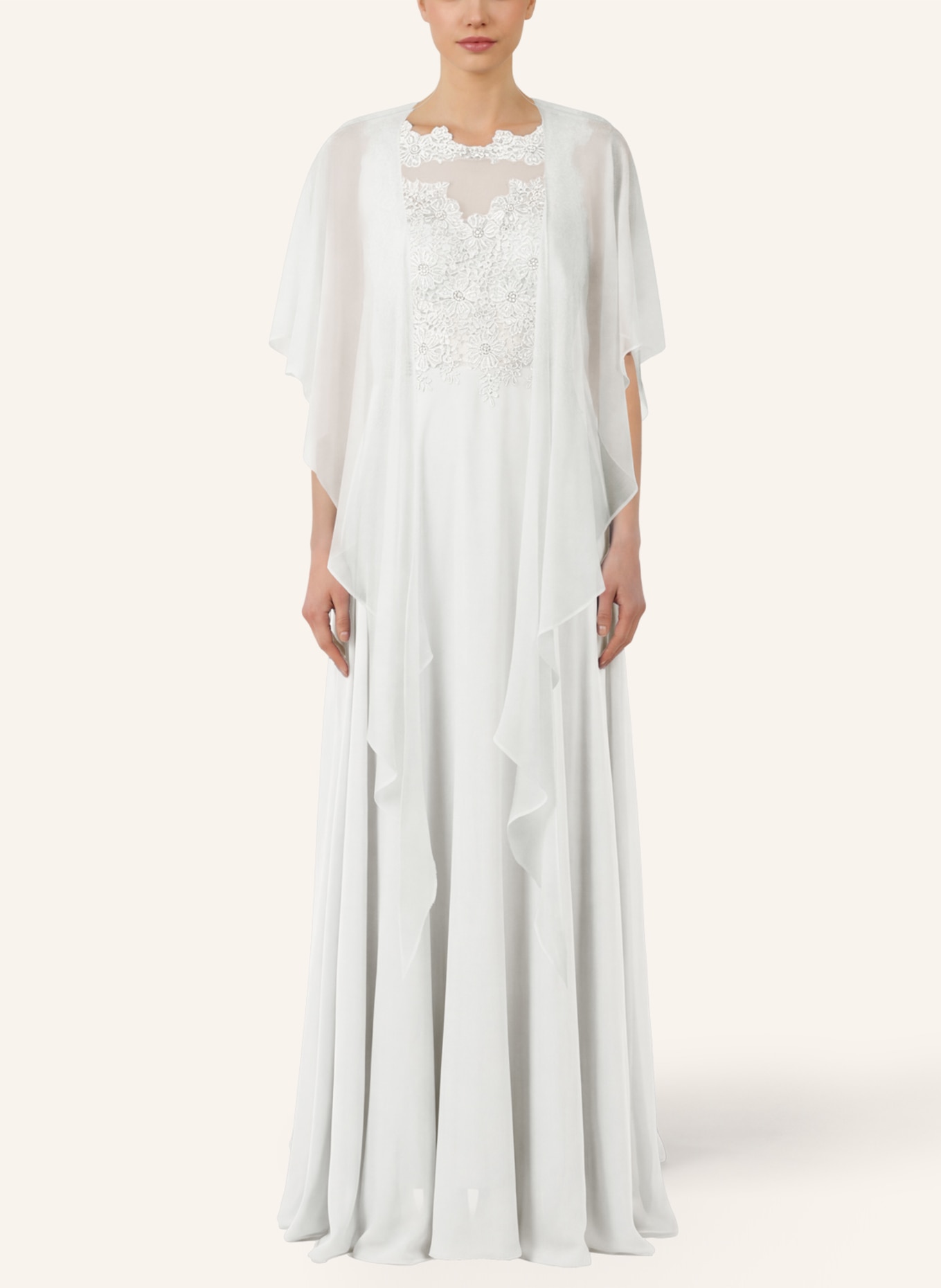 APART Chiffonstola: CREME