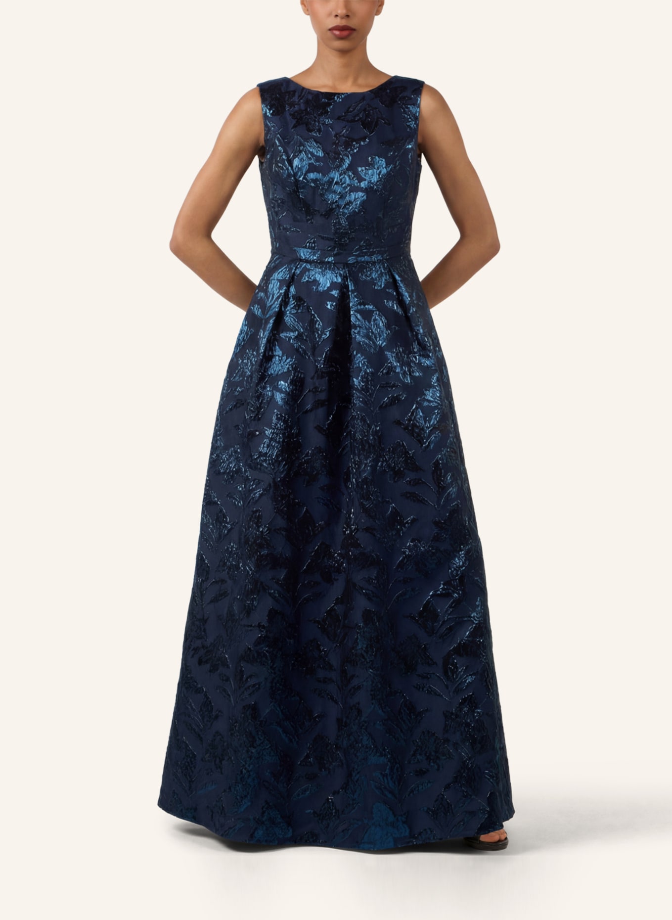 APART Langes Abendkleid: DUNKELBLAU