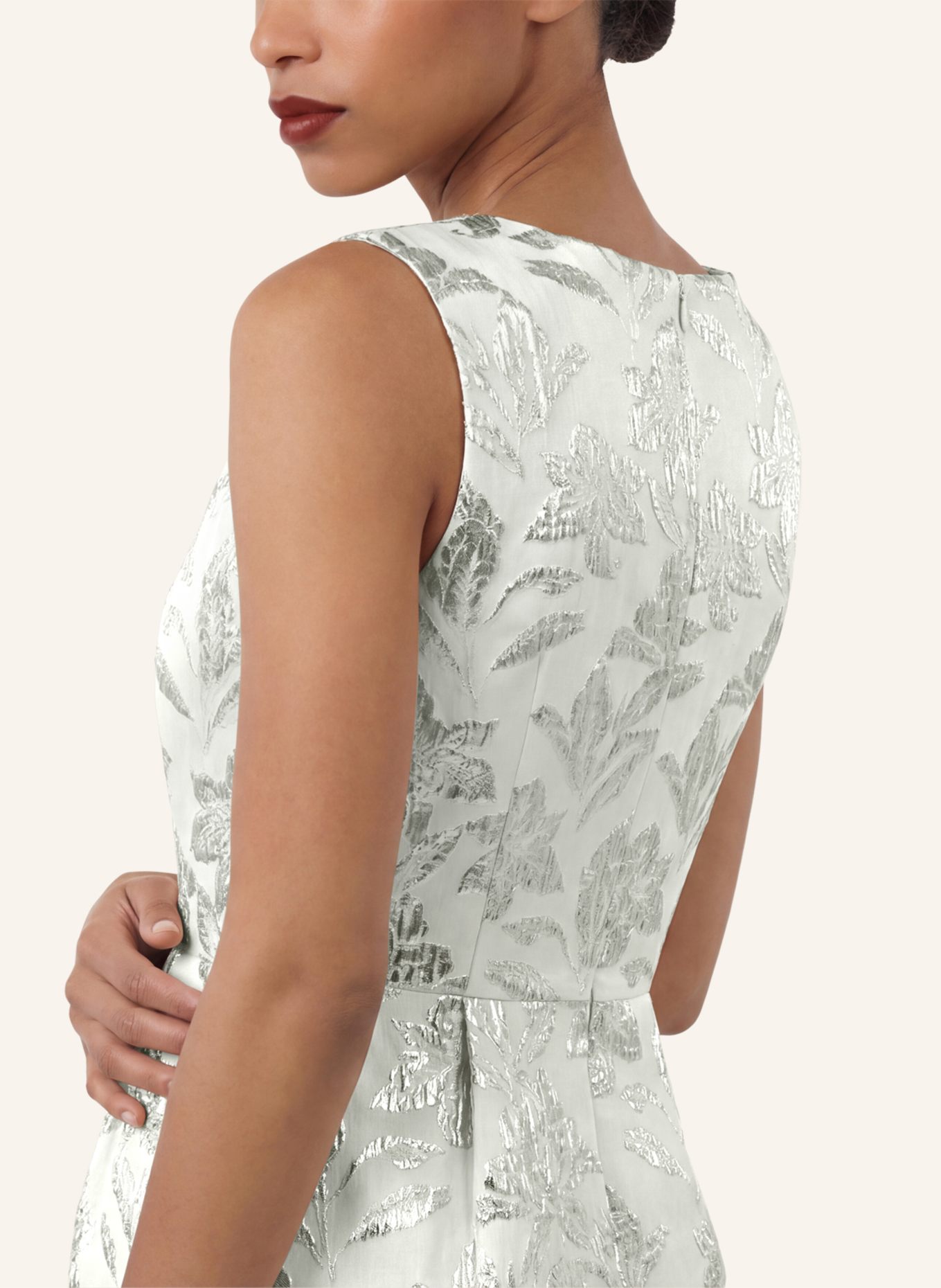 APART Cocktailkleid: GOLD/ CREME