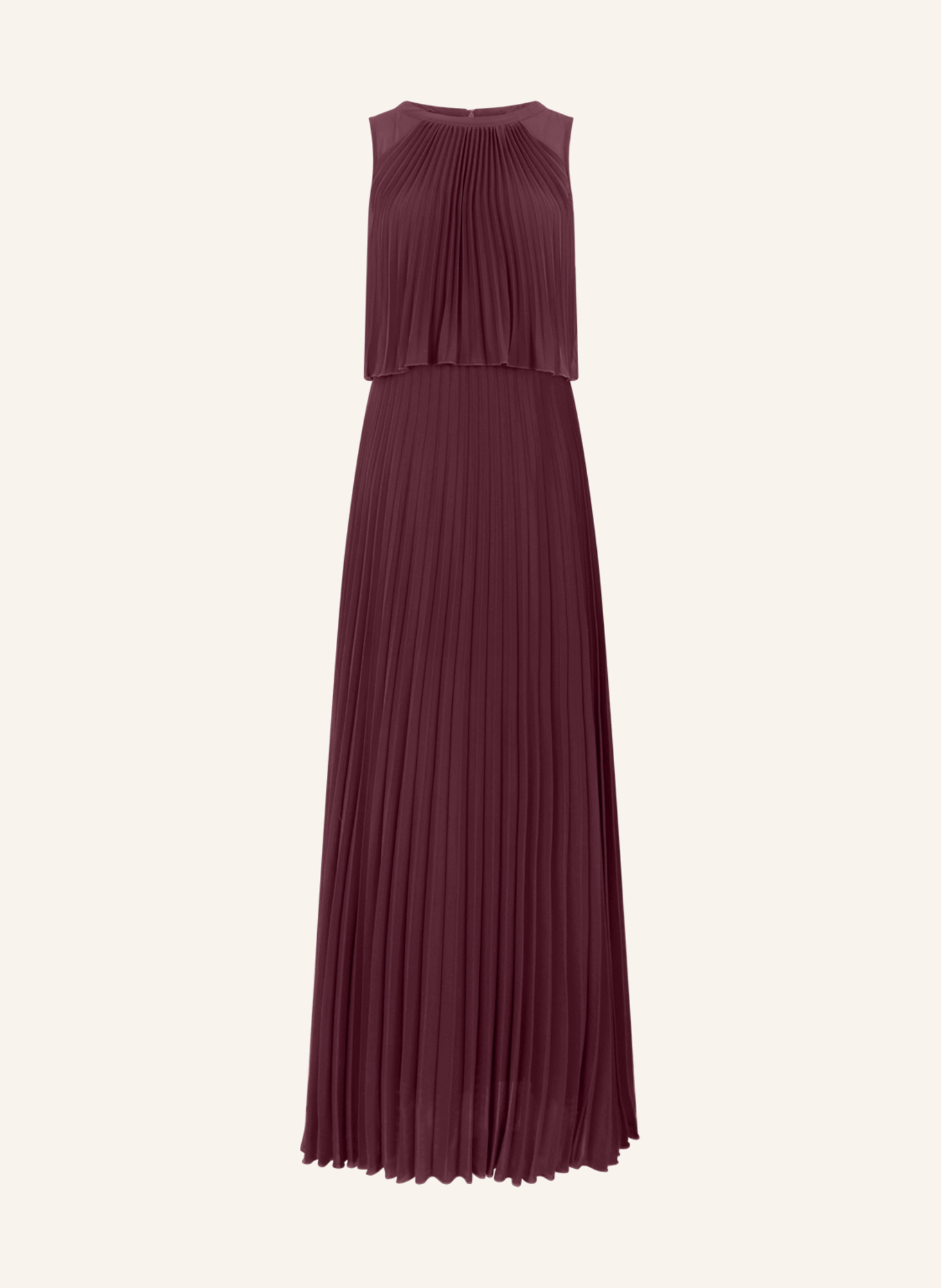 APART Langes Chiffonkleid: ROT