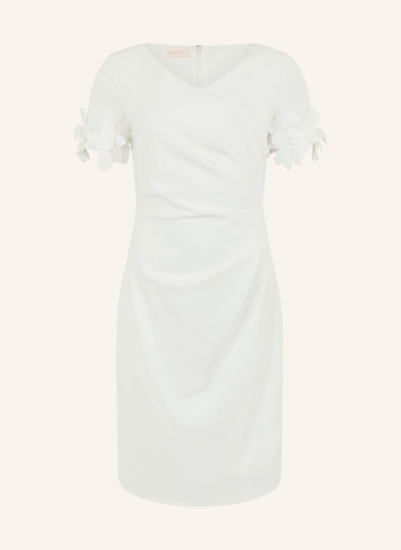 APART Kurzes Hochzeitskleid: CREME
