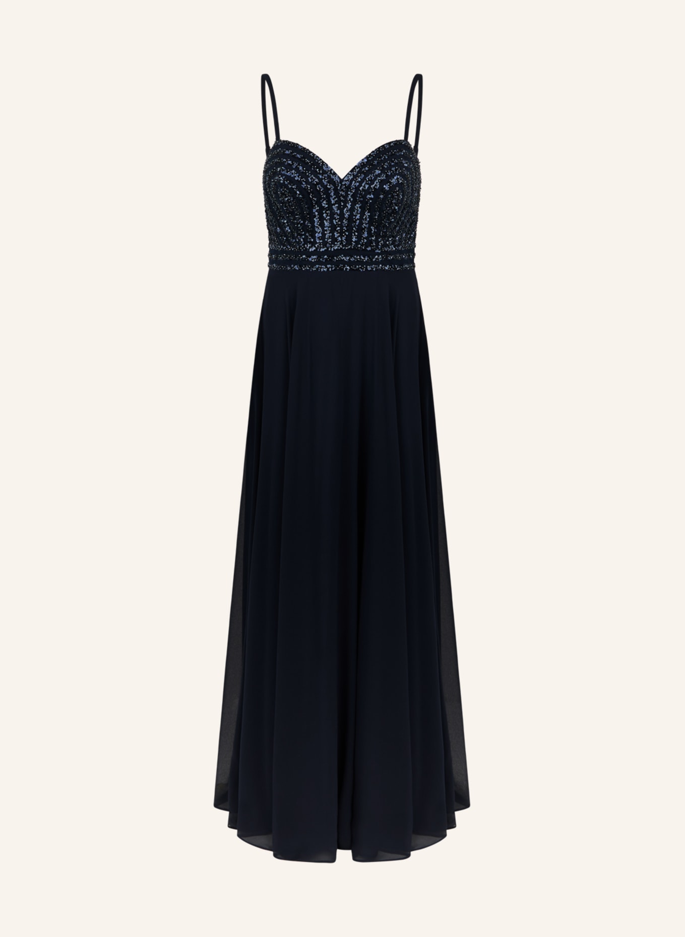APART Glamourkleid: DUNKELBLAU