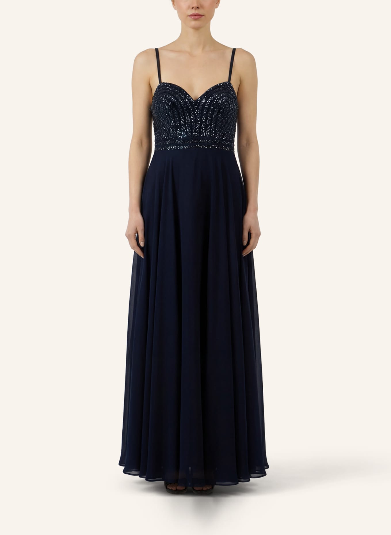 APART Glamourkleid: DUNKELBLAU