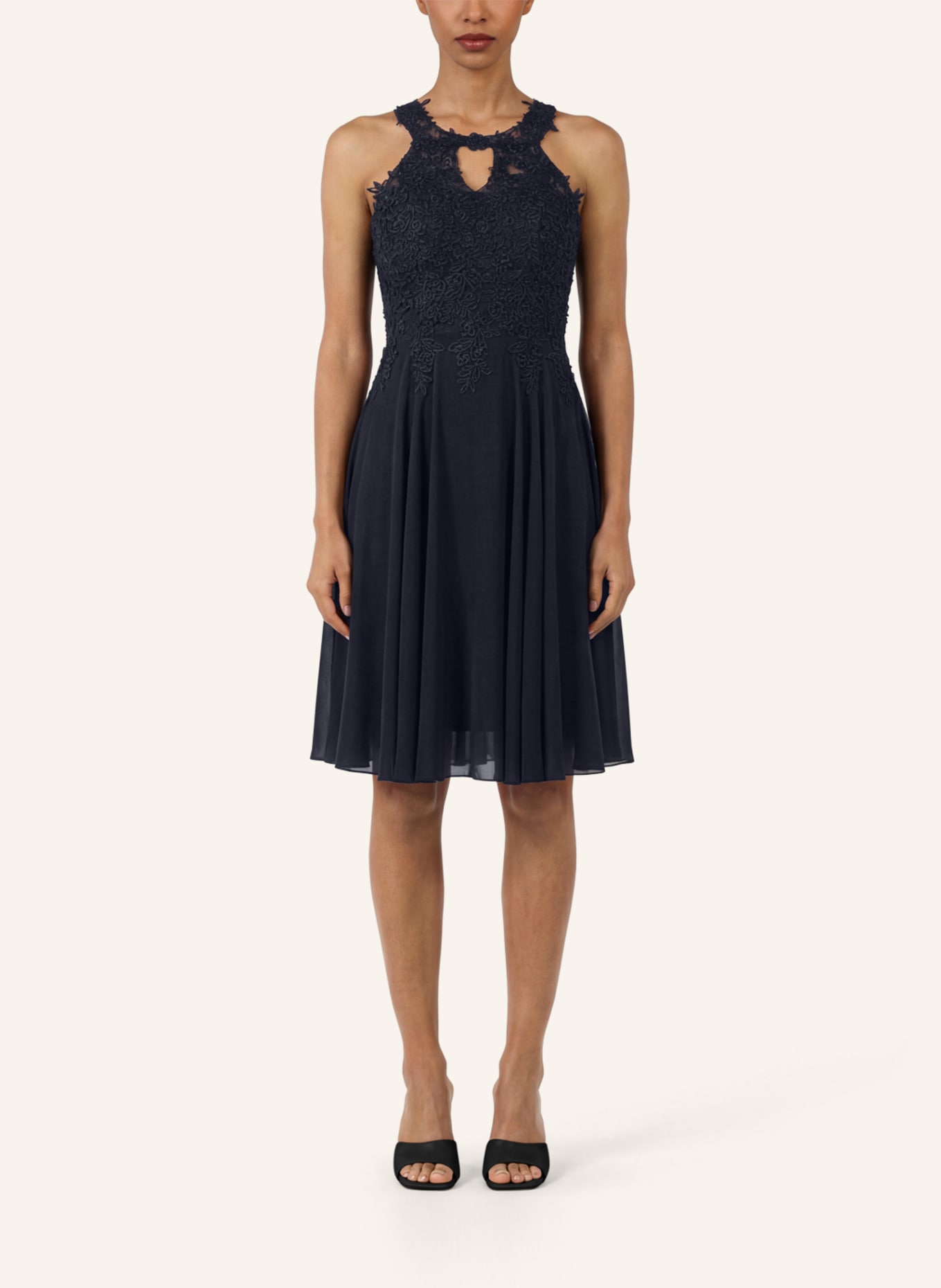 APART Cocktailkleid: DUNKELBLAU