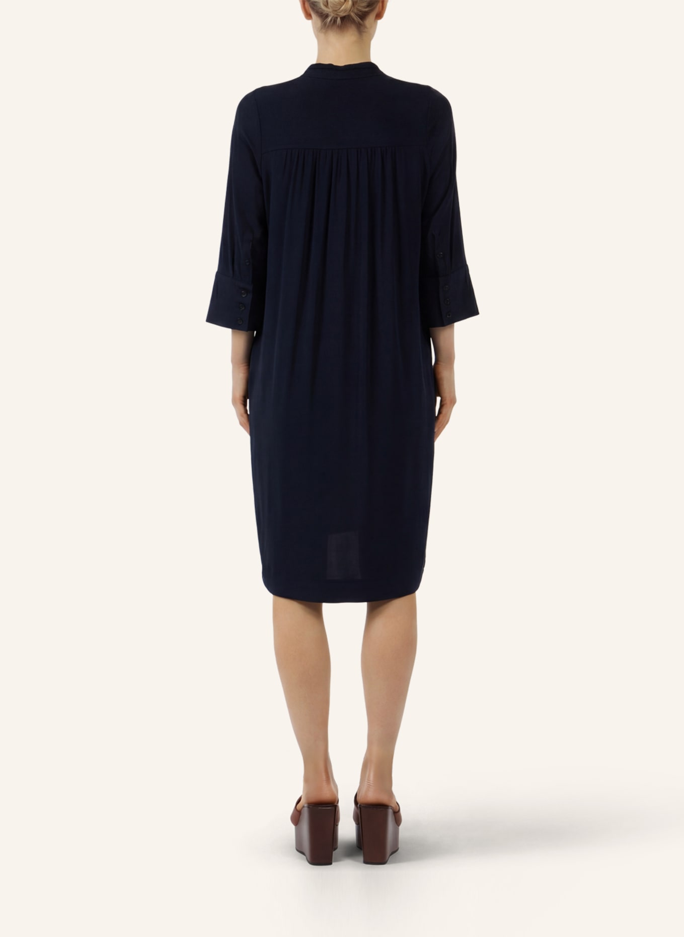 APART Kurzes Jerseykleid: DUNKELBLAU