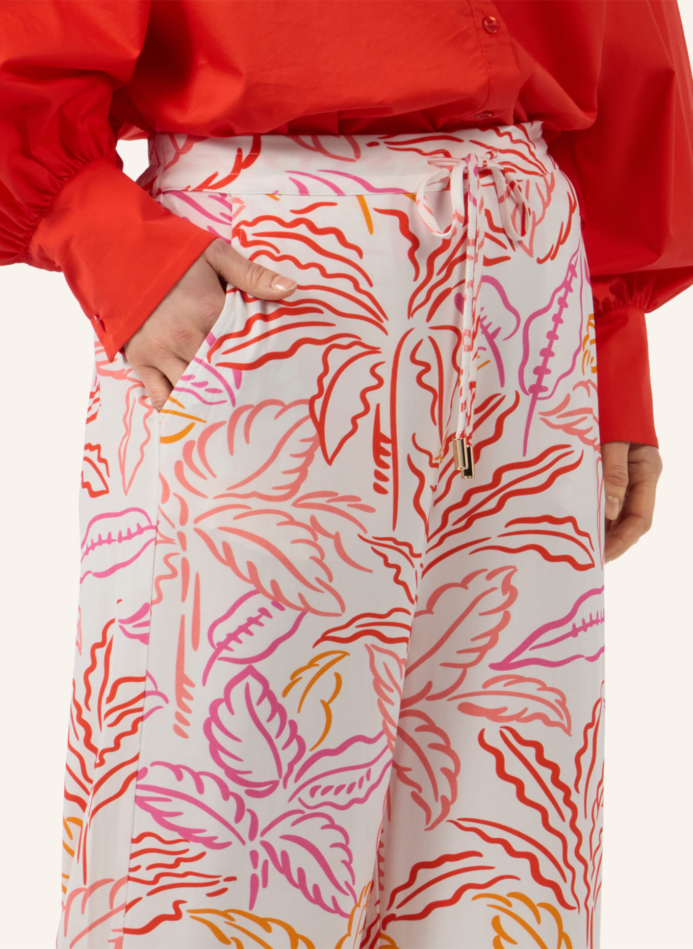 APART Jerseyhose: CREME/ NUDE