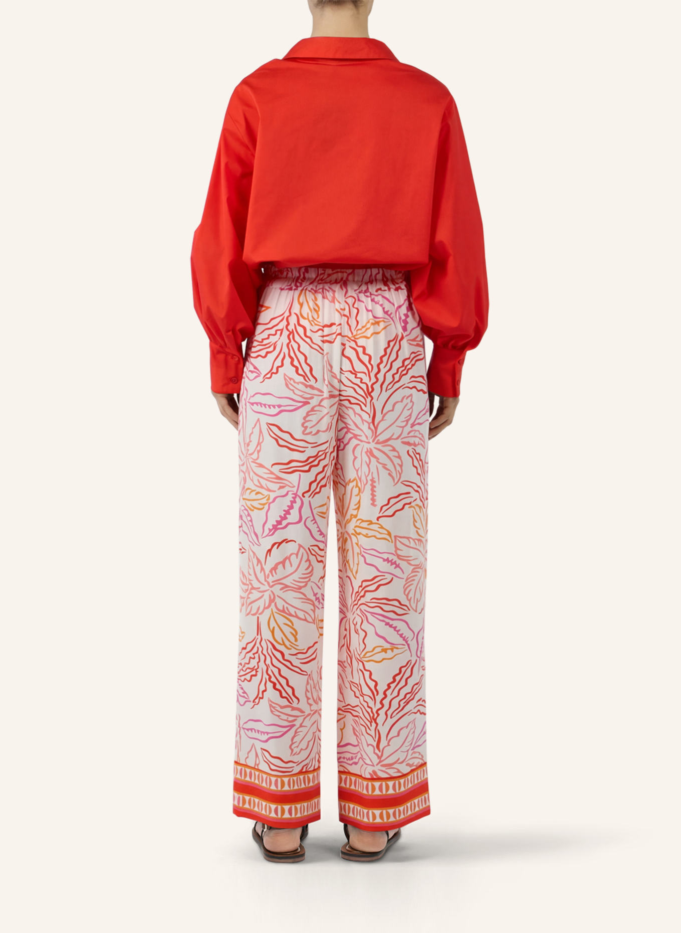 APART Jerseyhose: CREME/ NUDE