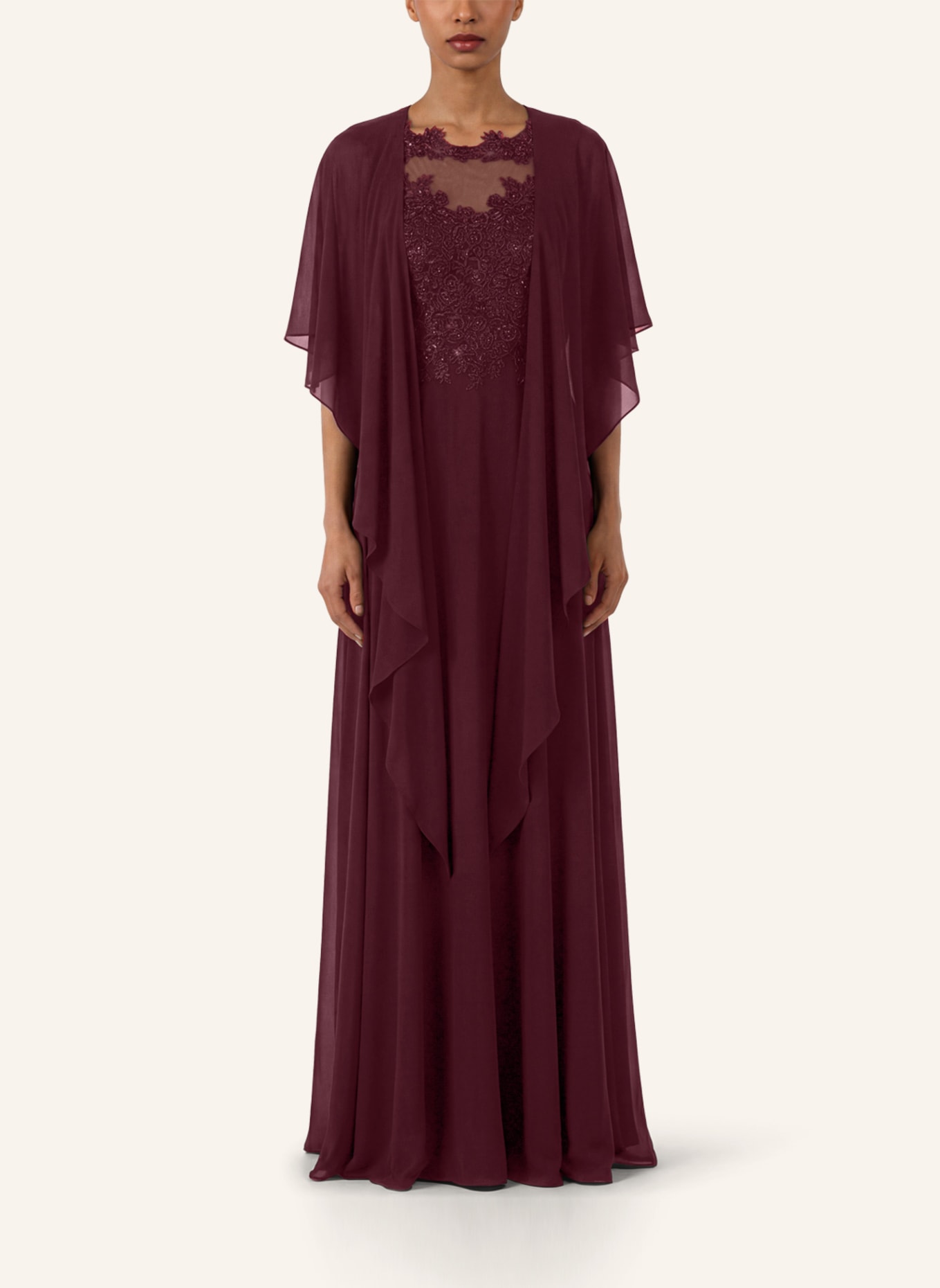 APART Chiffonstola: ROT