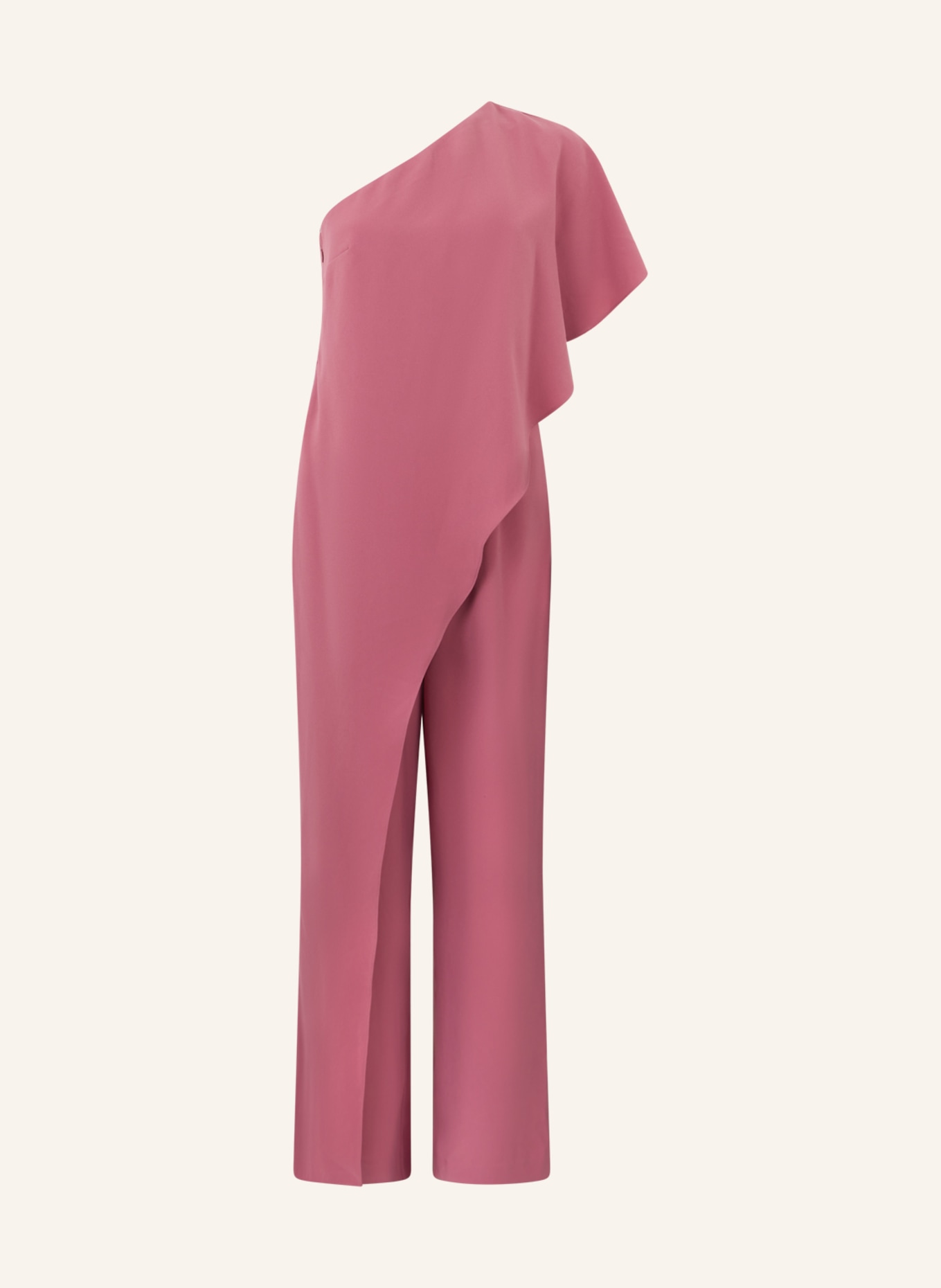 APART One-Shoulder Overall: ROSÉ