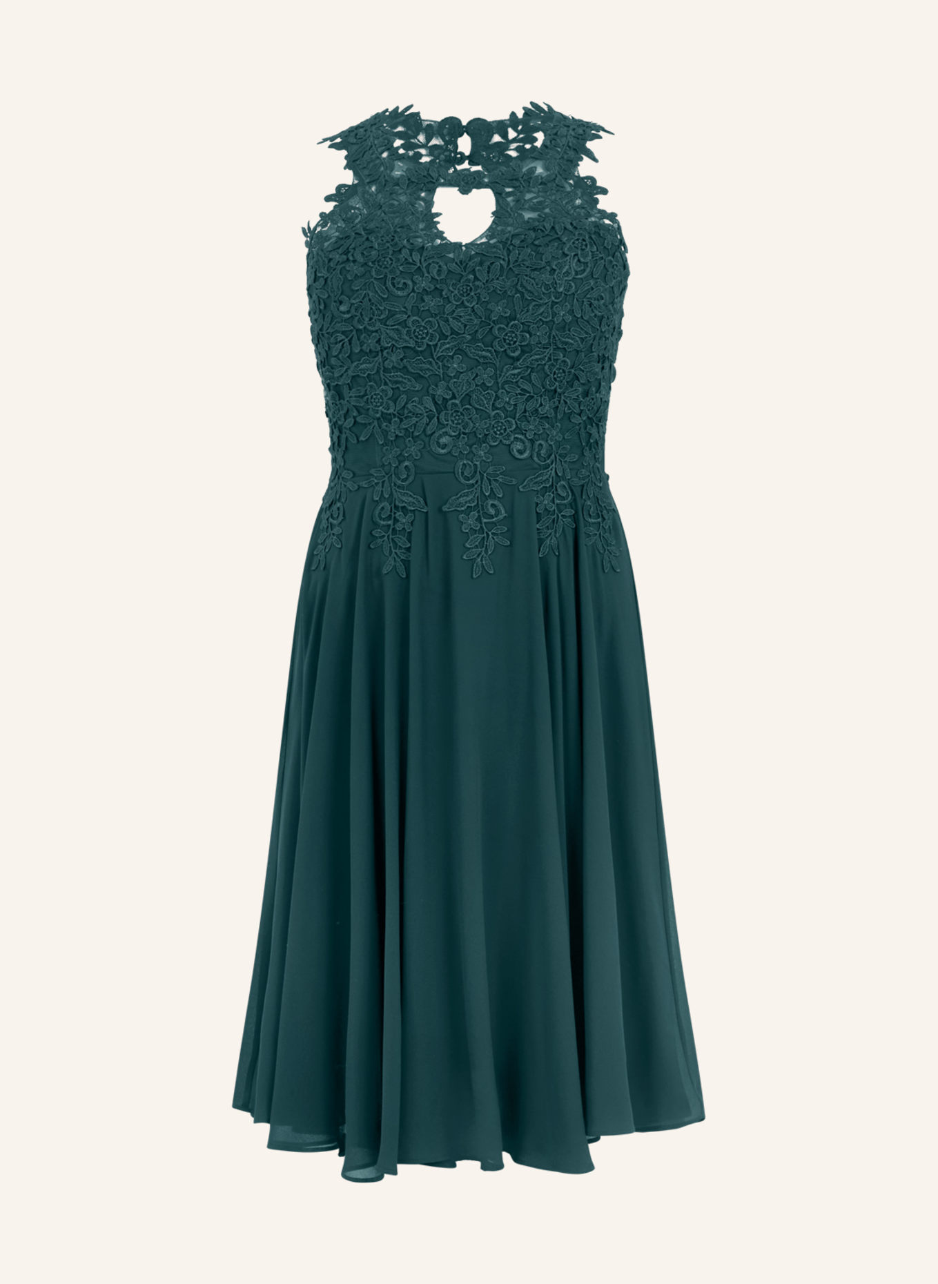 APART Cocktailkleid: DUNKELGRÜN