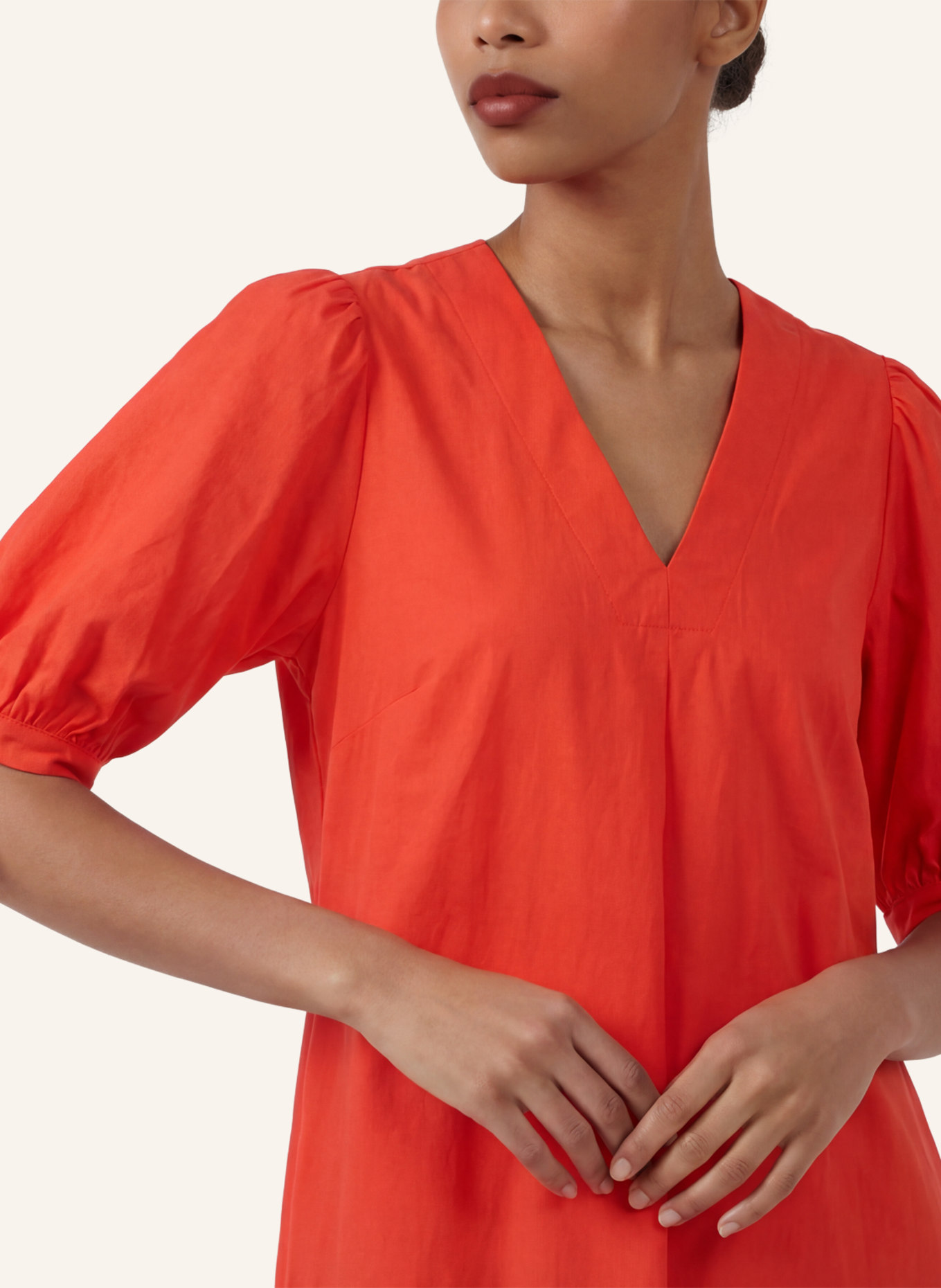 APART Langes Kleid: ORANGE