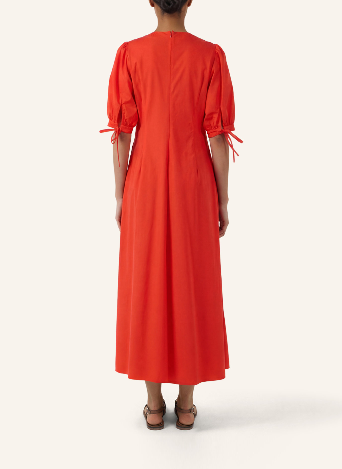 APART Langes Kleid: ORANGE
