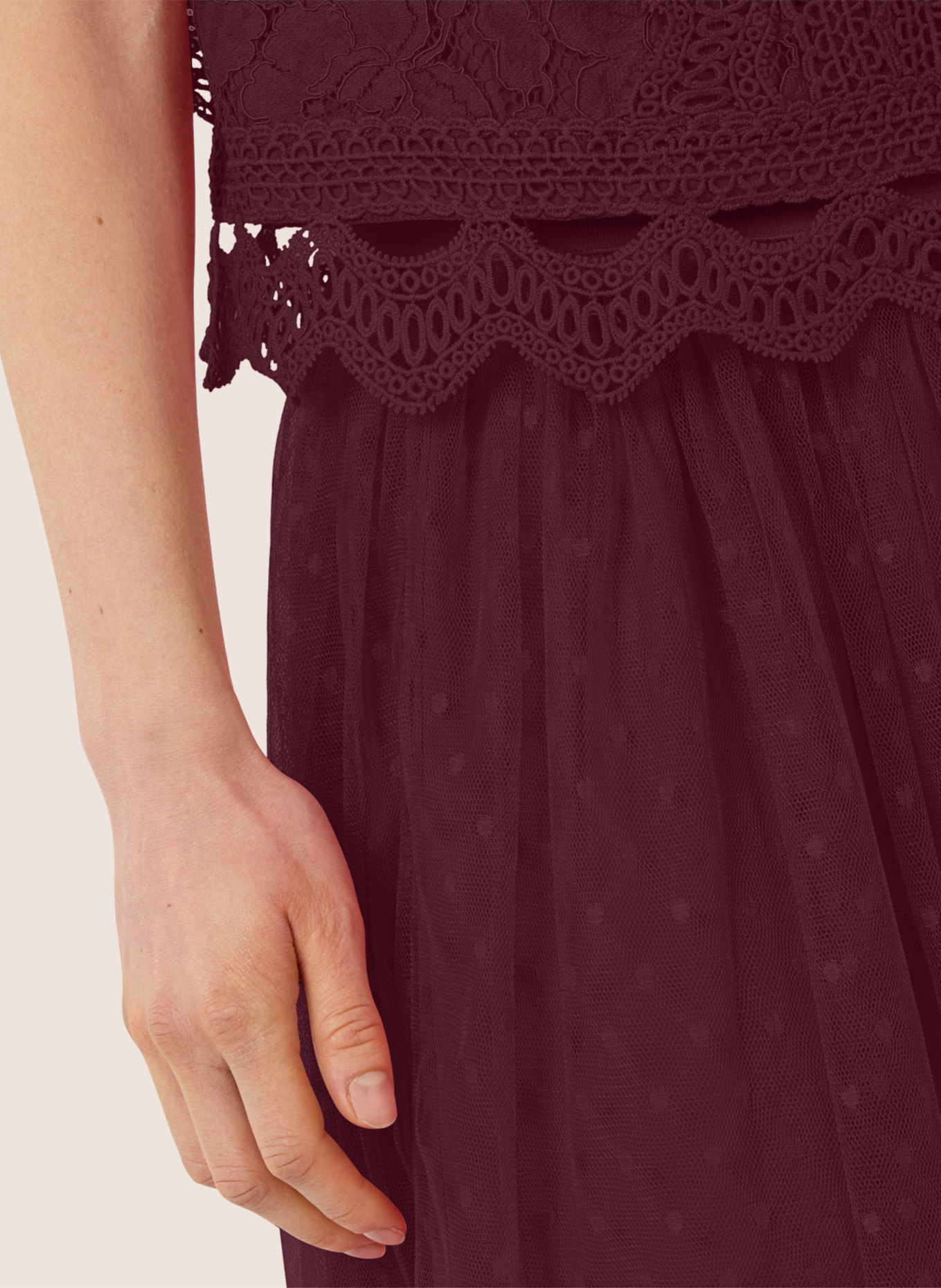 APART Tüllrock: ROT