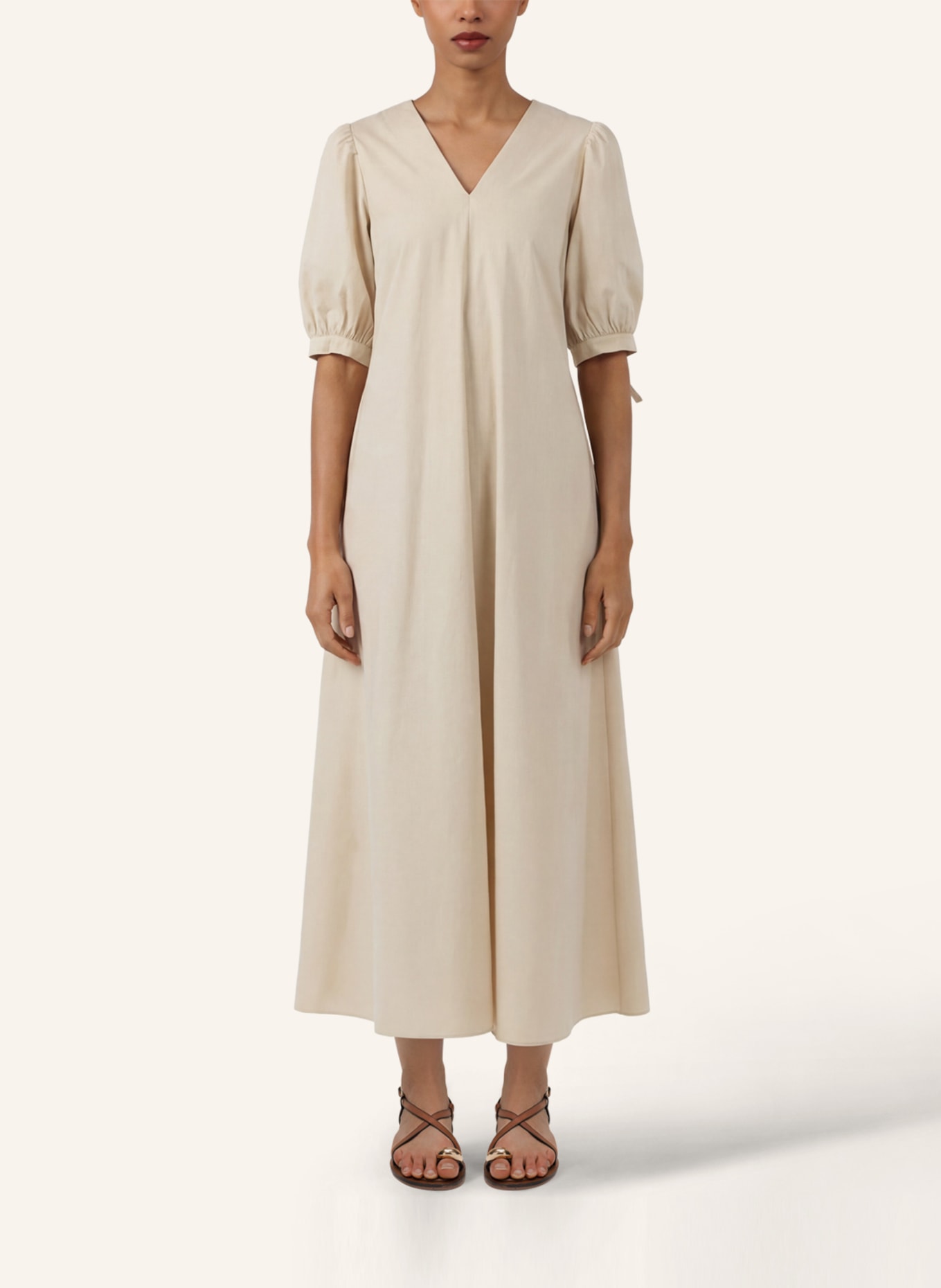 APART Langes Kleid: BEIGE