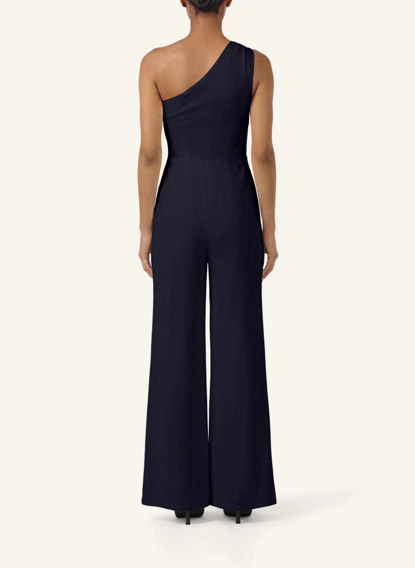 APART One-Shoulder Jerseyoverall: DUNKELBLAU