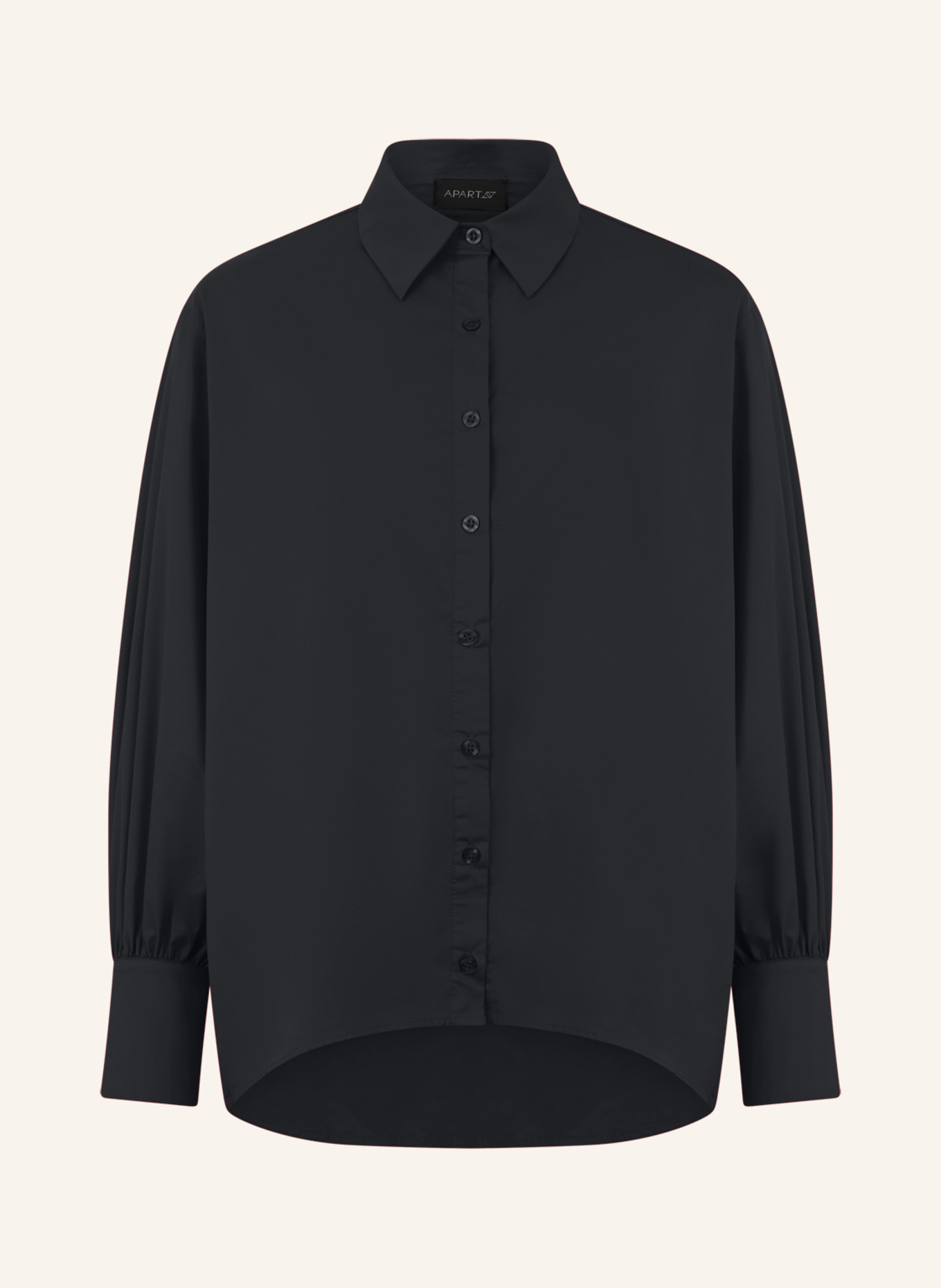 APART Oversize Bluse: SCHWARZ