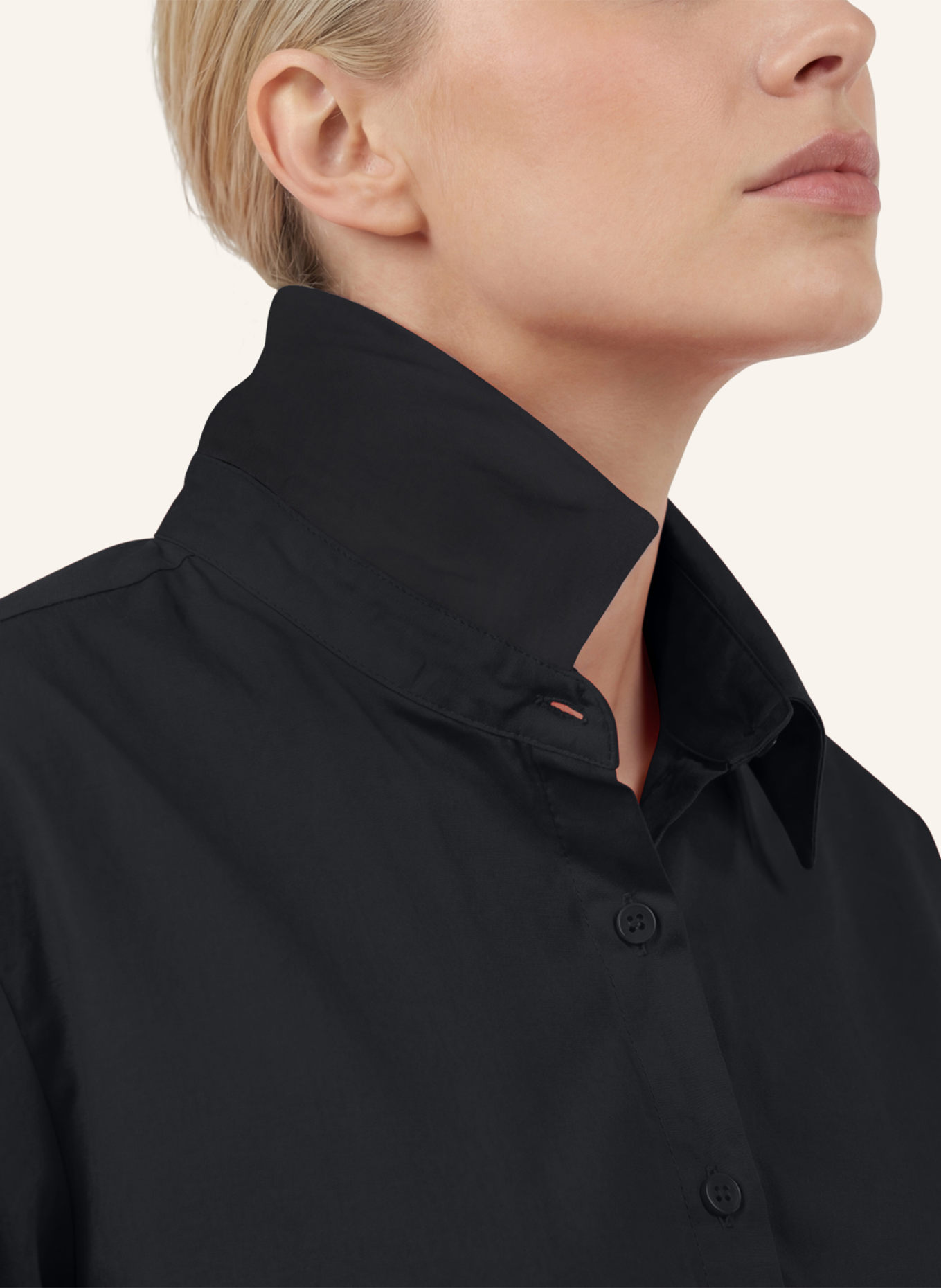 APART Oversize Bluse: SCHWARZ