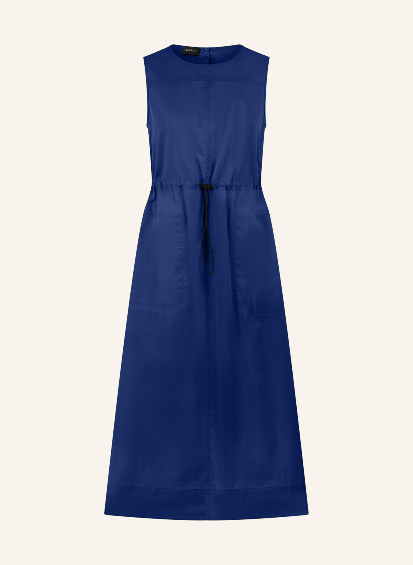 APART Midi Kleid: DUNKELBLAU