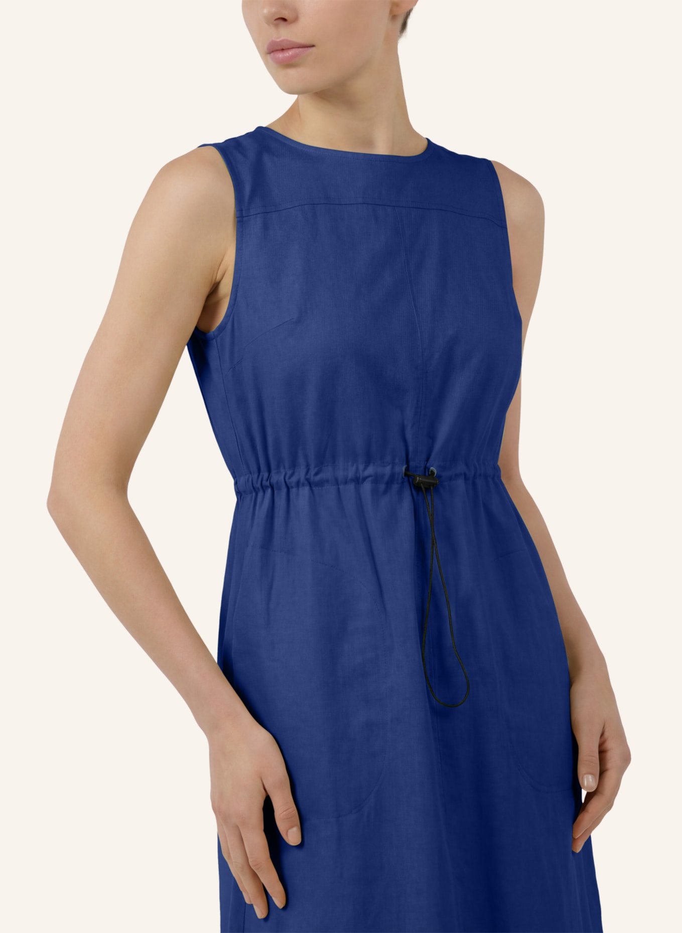 APART Midi Kleid: DUNKELBLAU