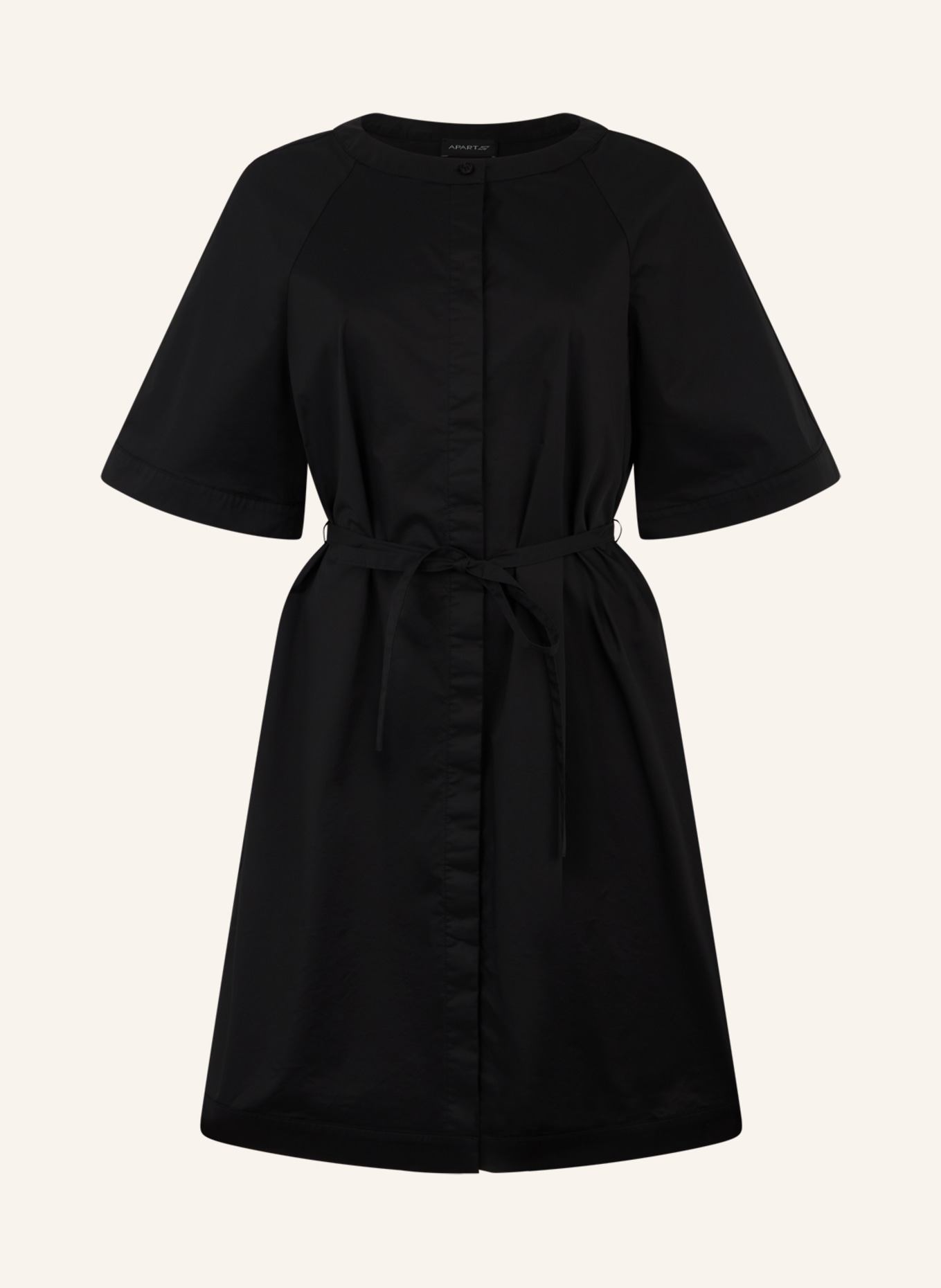 APART Kurzes Kleid: SCHWARZ