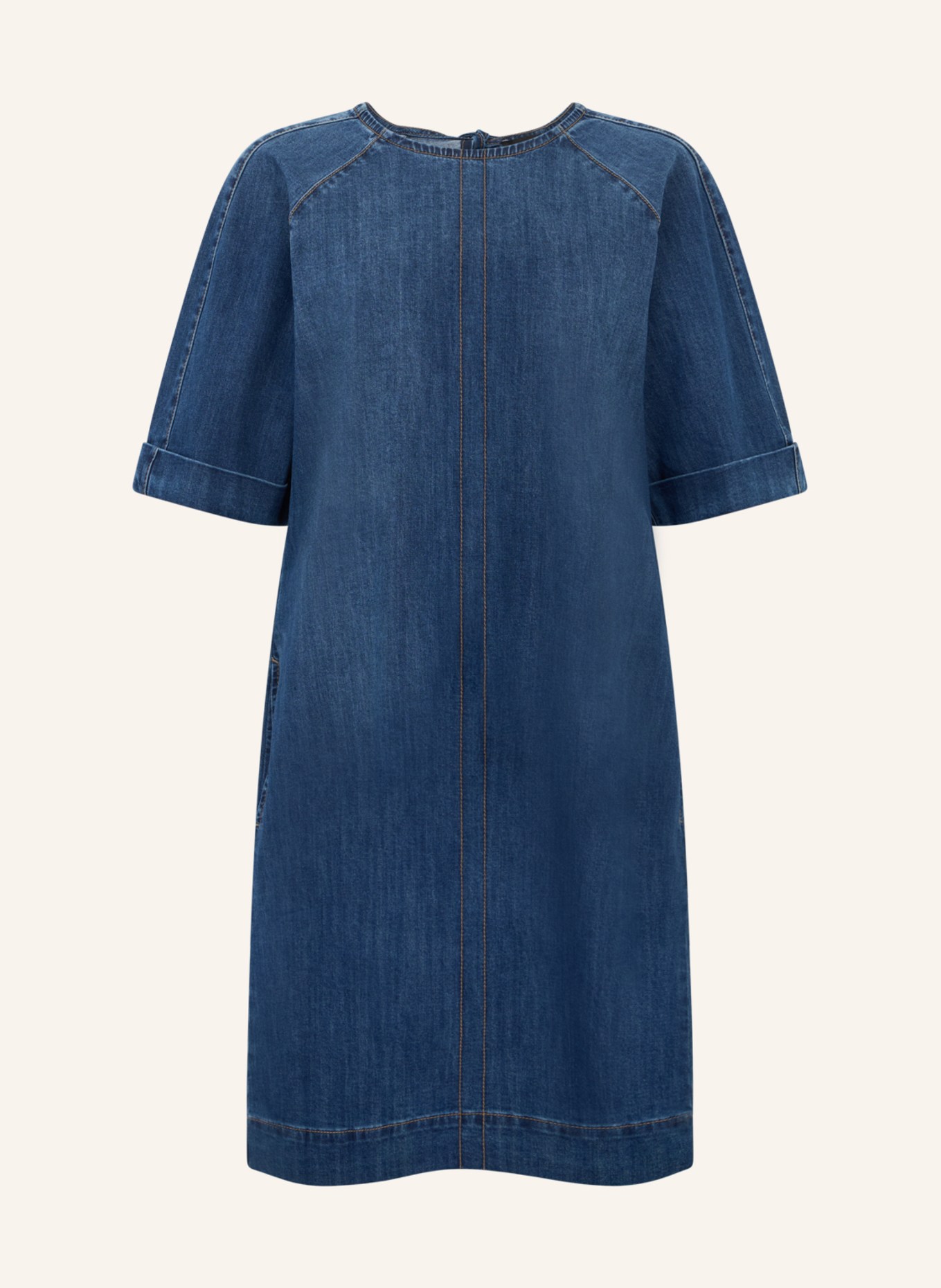 APART Jeanskleid: HELLBLAU