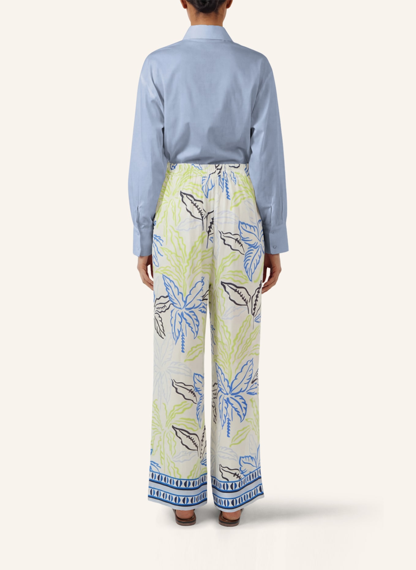 APART Jerseyhose: CREME/ NUDE