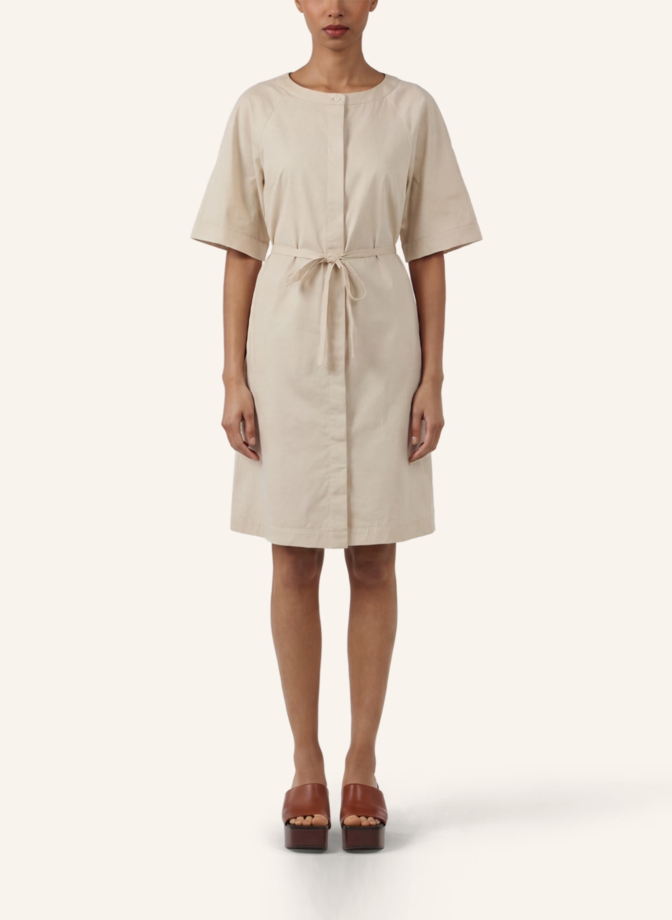 APART Kurzes Kleid: BEIGE