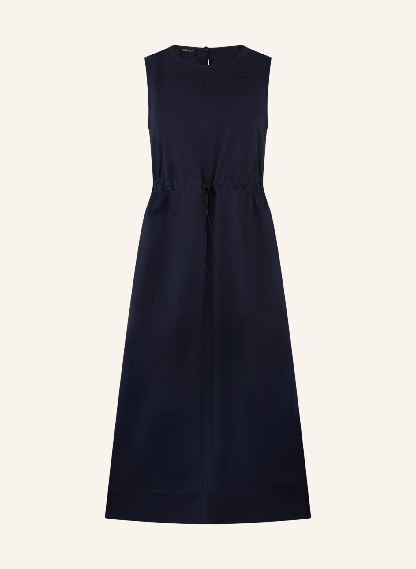 APART Midi Kleid: DUNKELBLAU