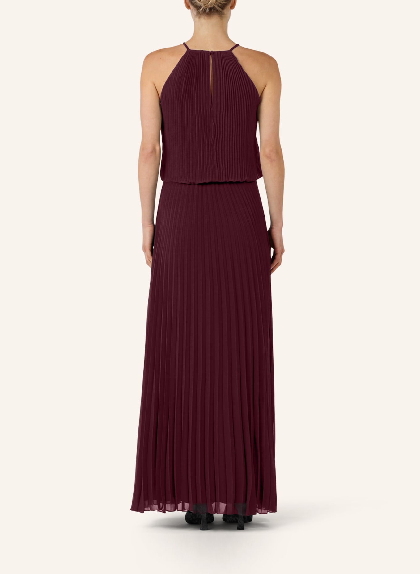 APART Chiffonkleid: ROT