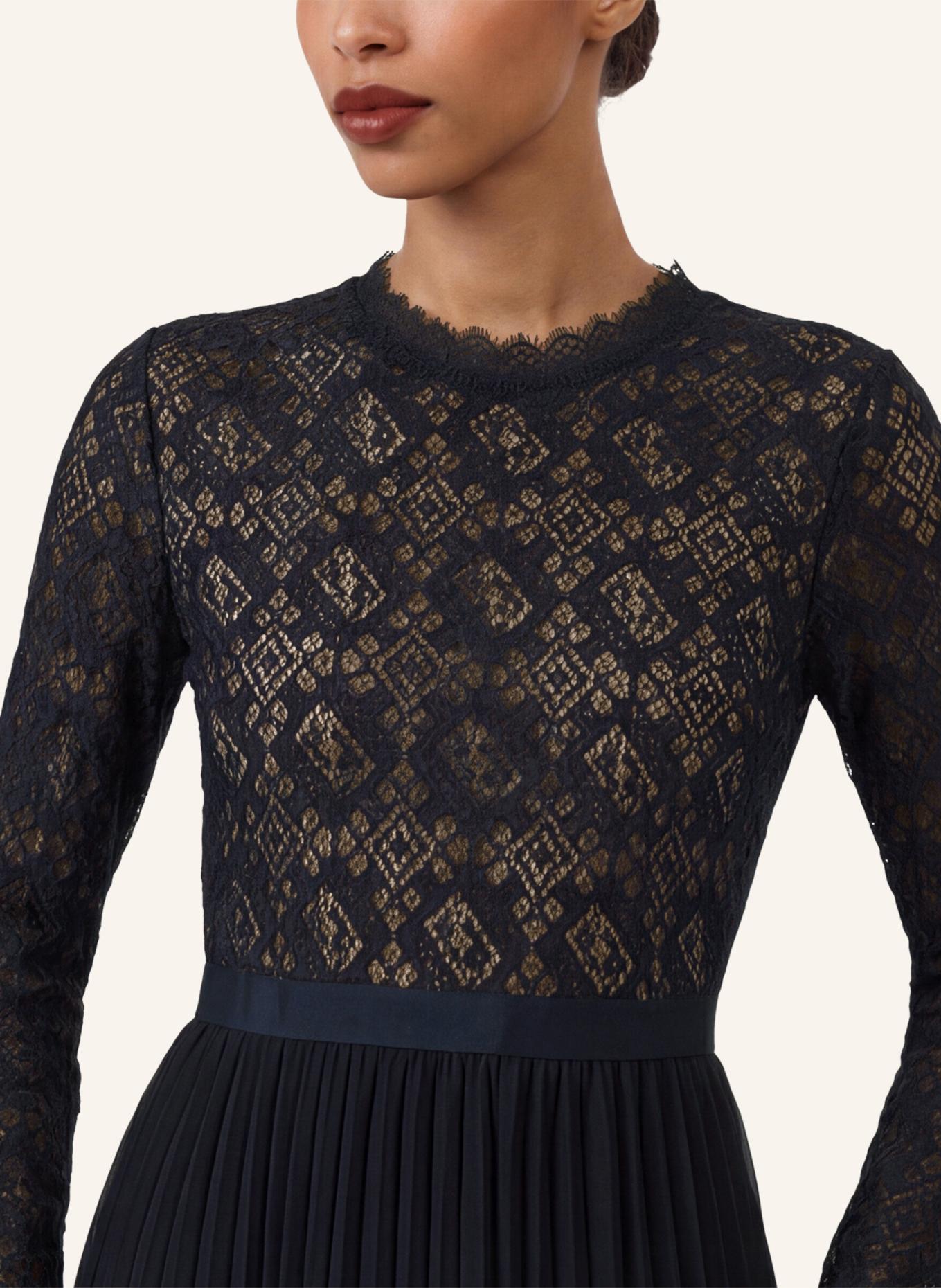 APART Abendkleid: DUNKELBLAU/ BEIGE