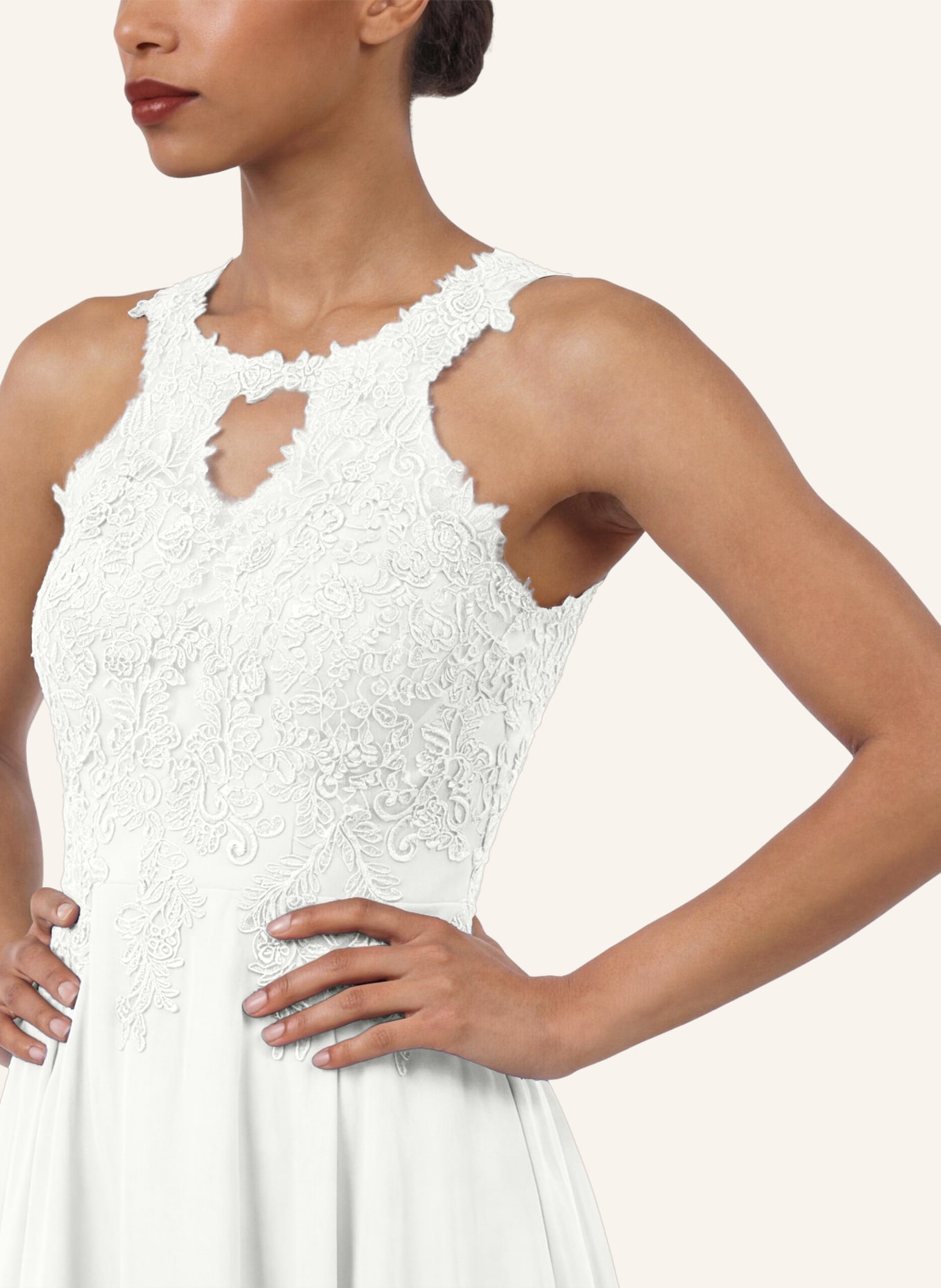 APART Cocktailkleid: CREME