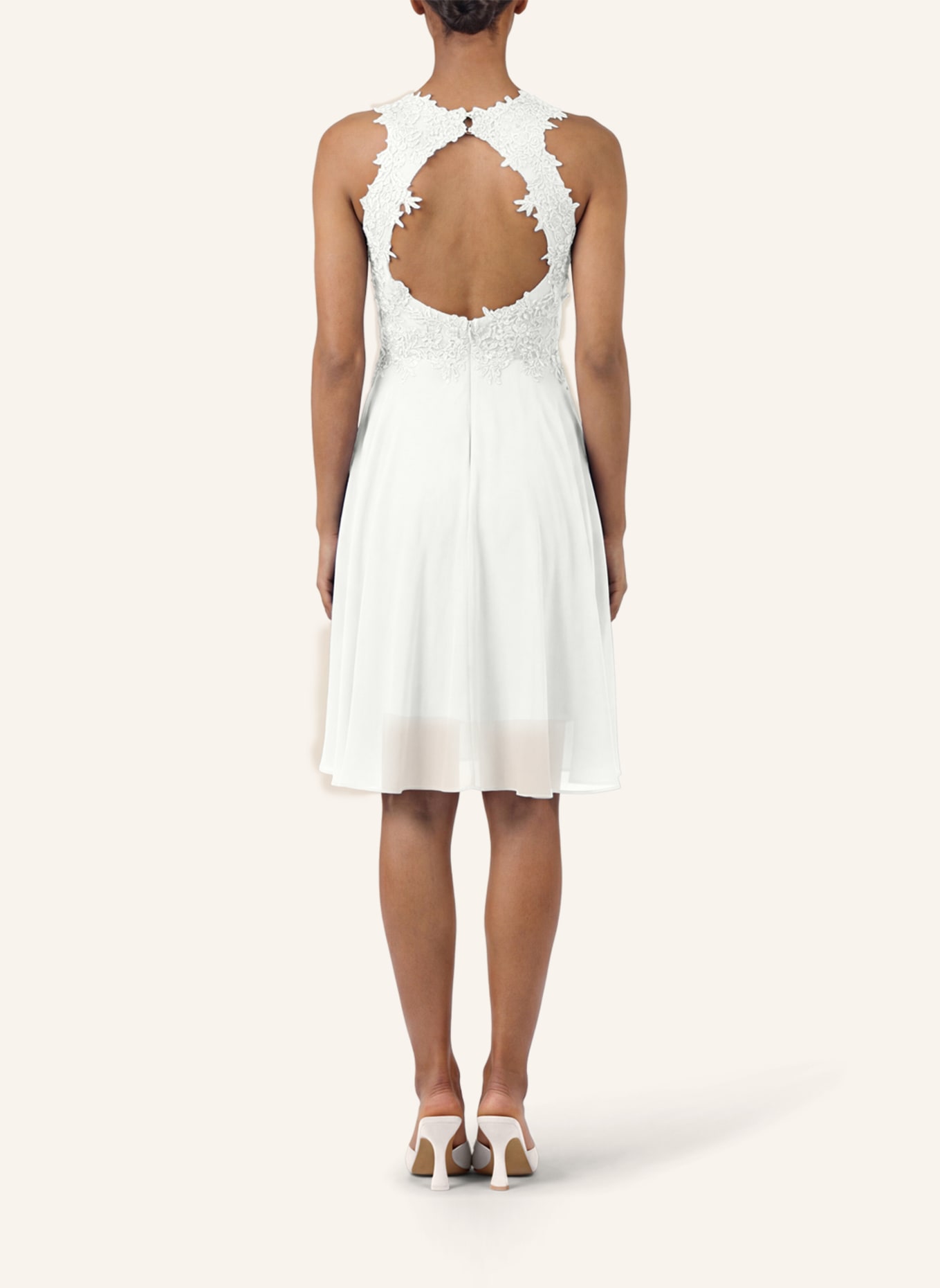 APART Cocktailkleid: CREME