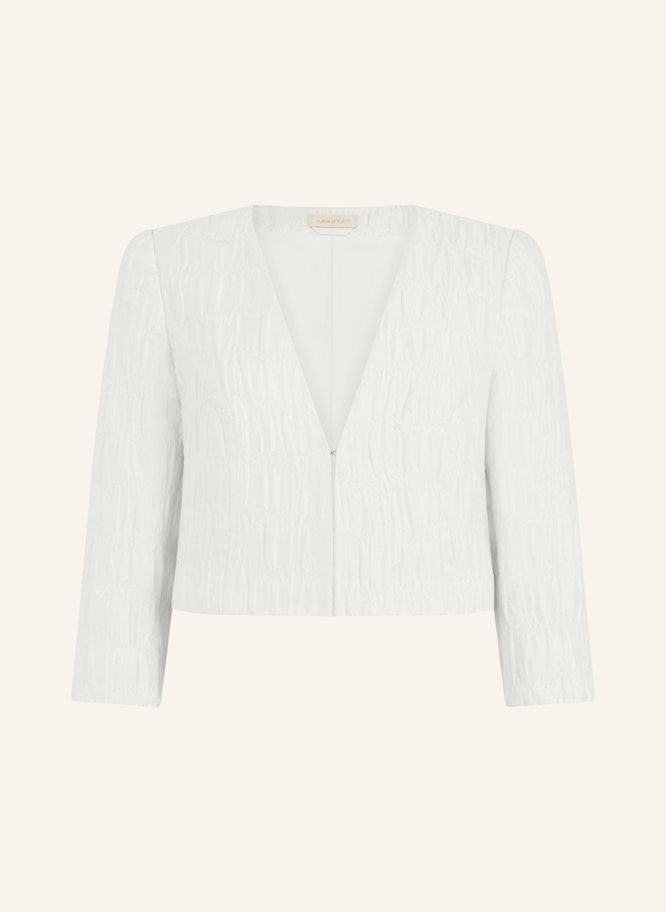 APART Jacquard Bolero: CREME
