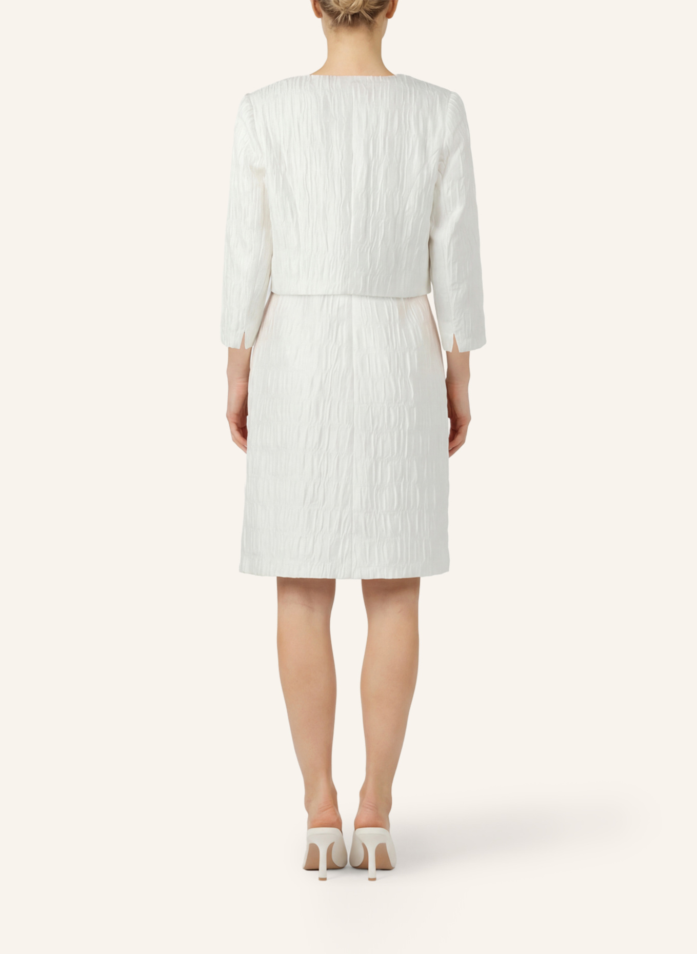 APART Jacquard Bolero: CREME