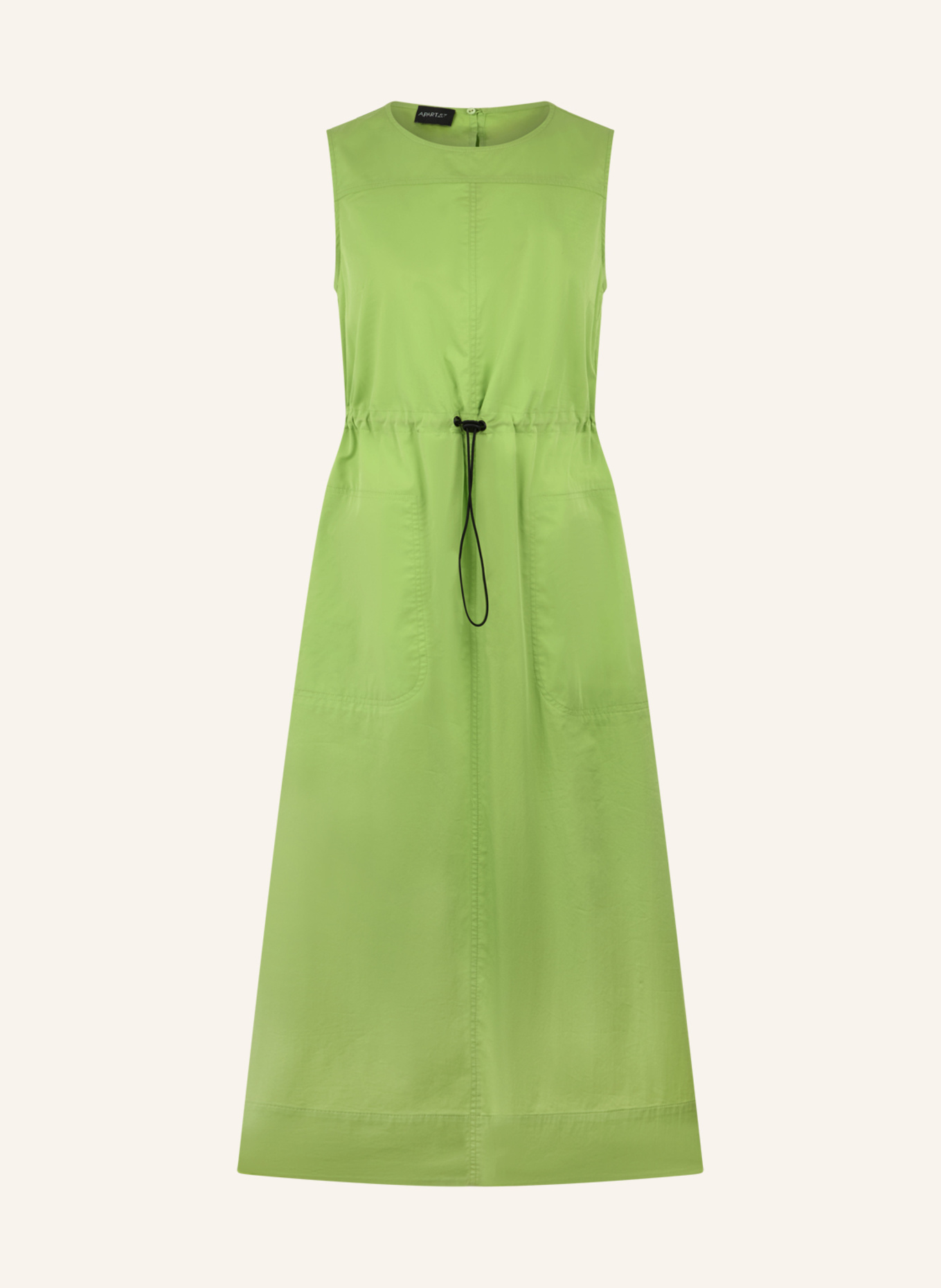 APART Midi Kleid: HELLGRÜN