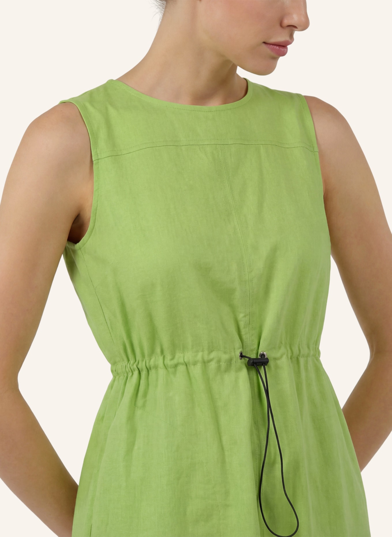 APART Midi Kleid: HELLGRÜN