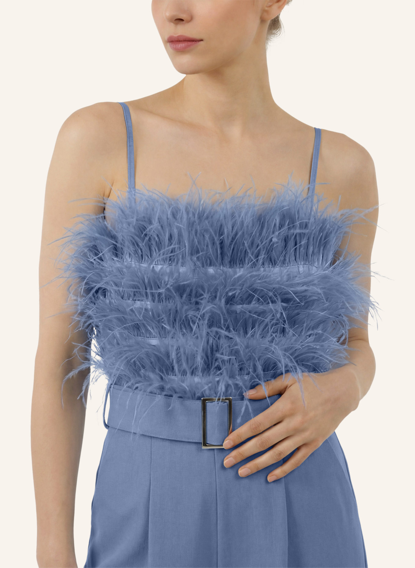 APART Abendoverall: HELLBLAU