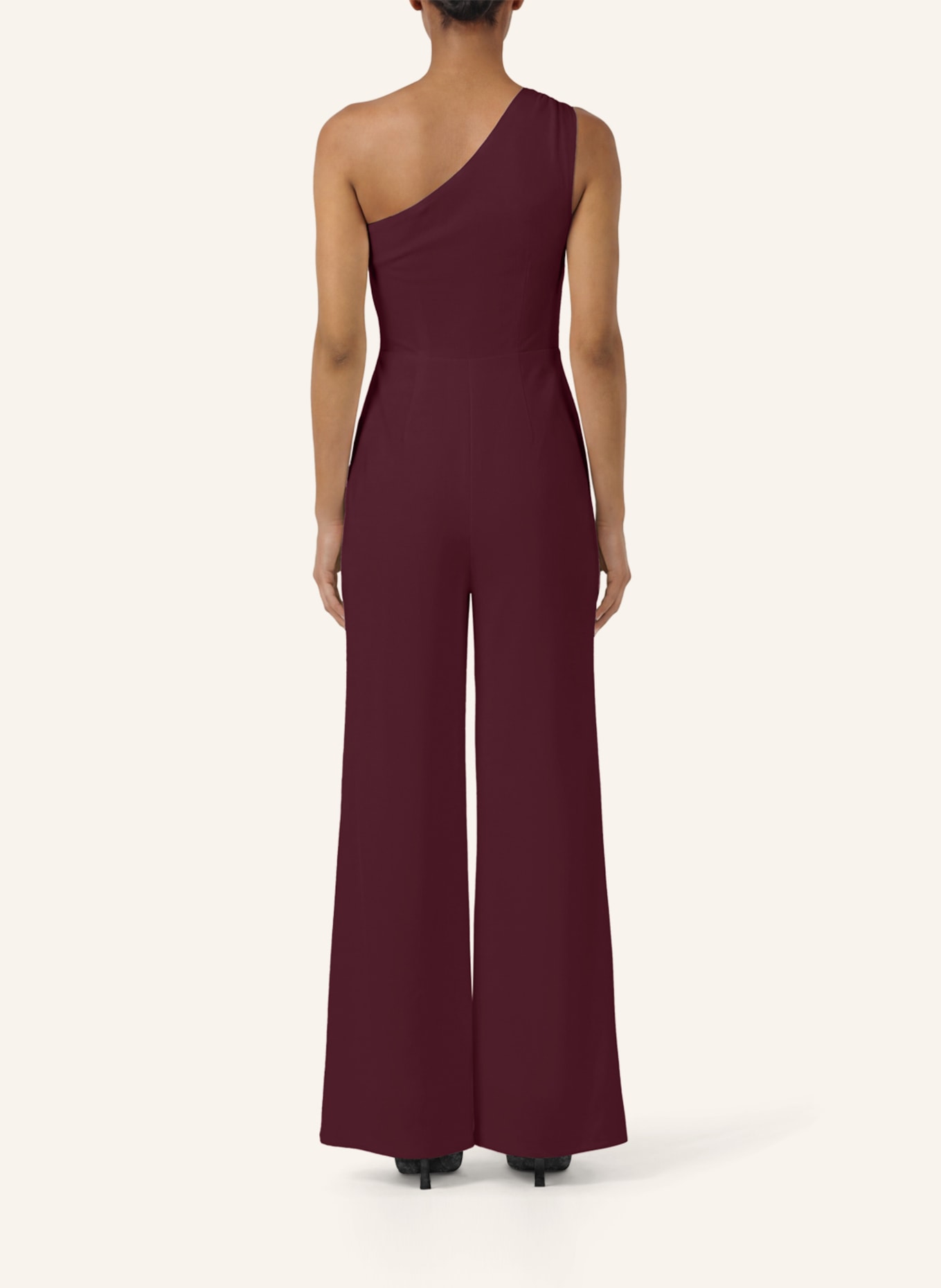 APART One-Shoulder Jerseyoverall: ROT