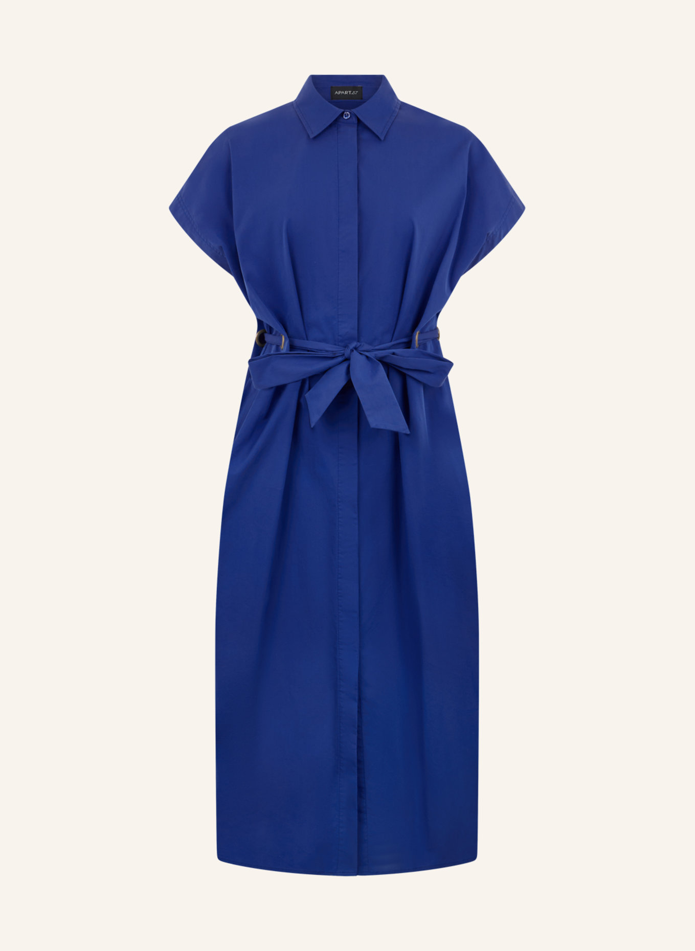 APART Midi Kleid: DUNKELBLAU