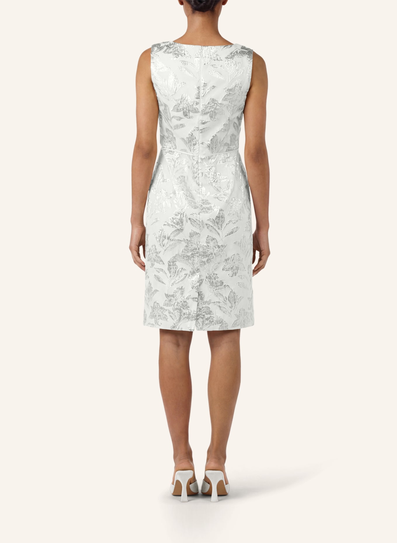 APART Cocktailkleid: GOLD/ CREME