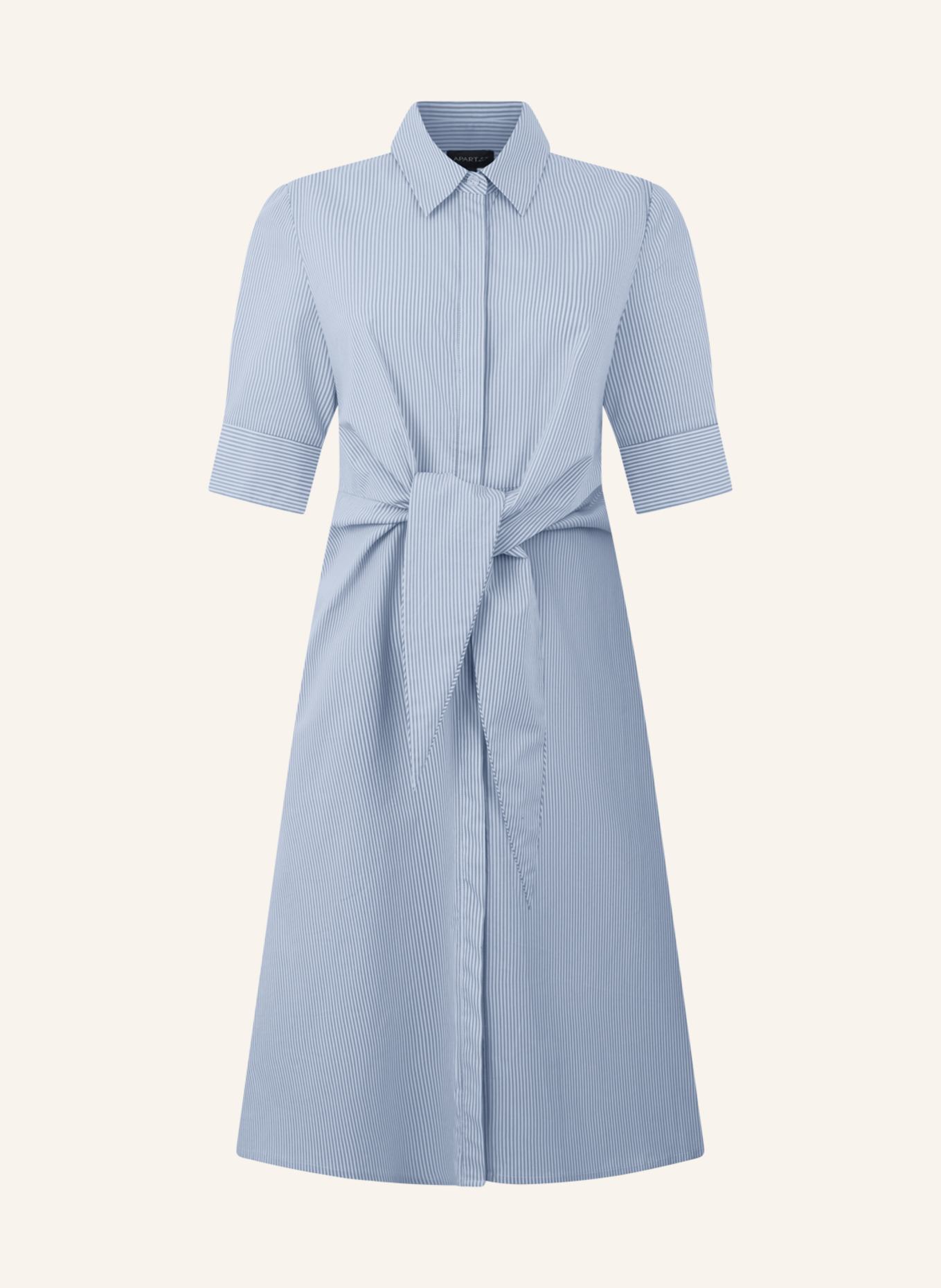 APART Kleid: HELLBLAU/ CREME