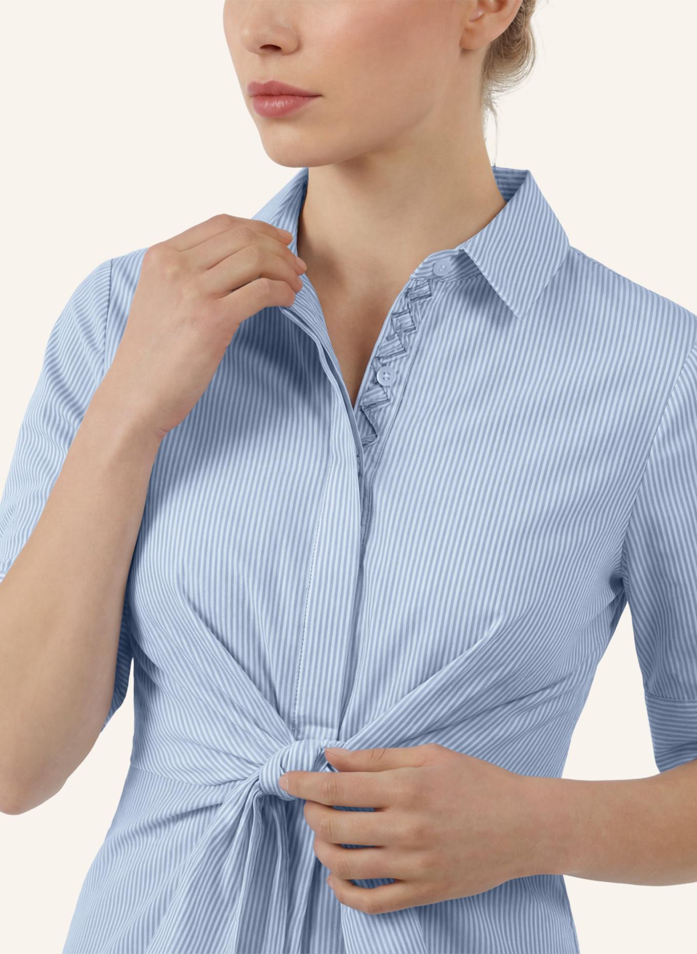 APART Kleid: HELLBLAU/ CREME