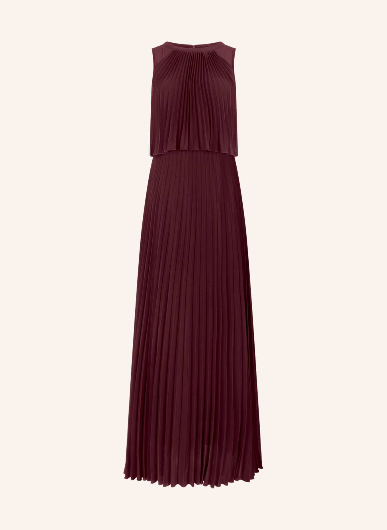 APART Langes Chiffonkleid: ROT