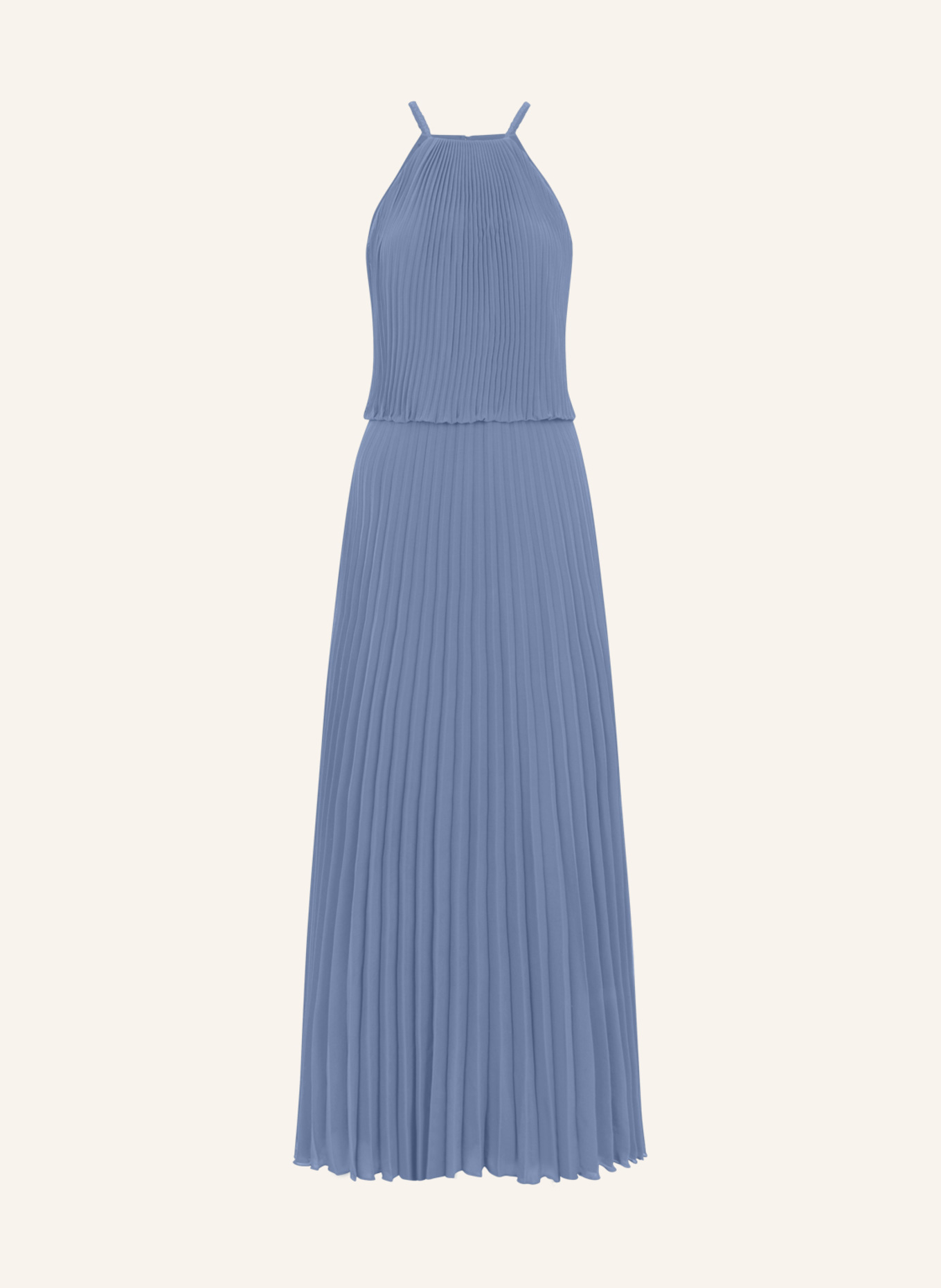 APART Chiffonkleid: HELLBLAU