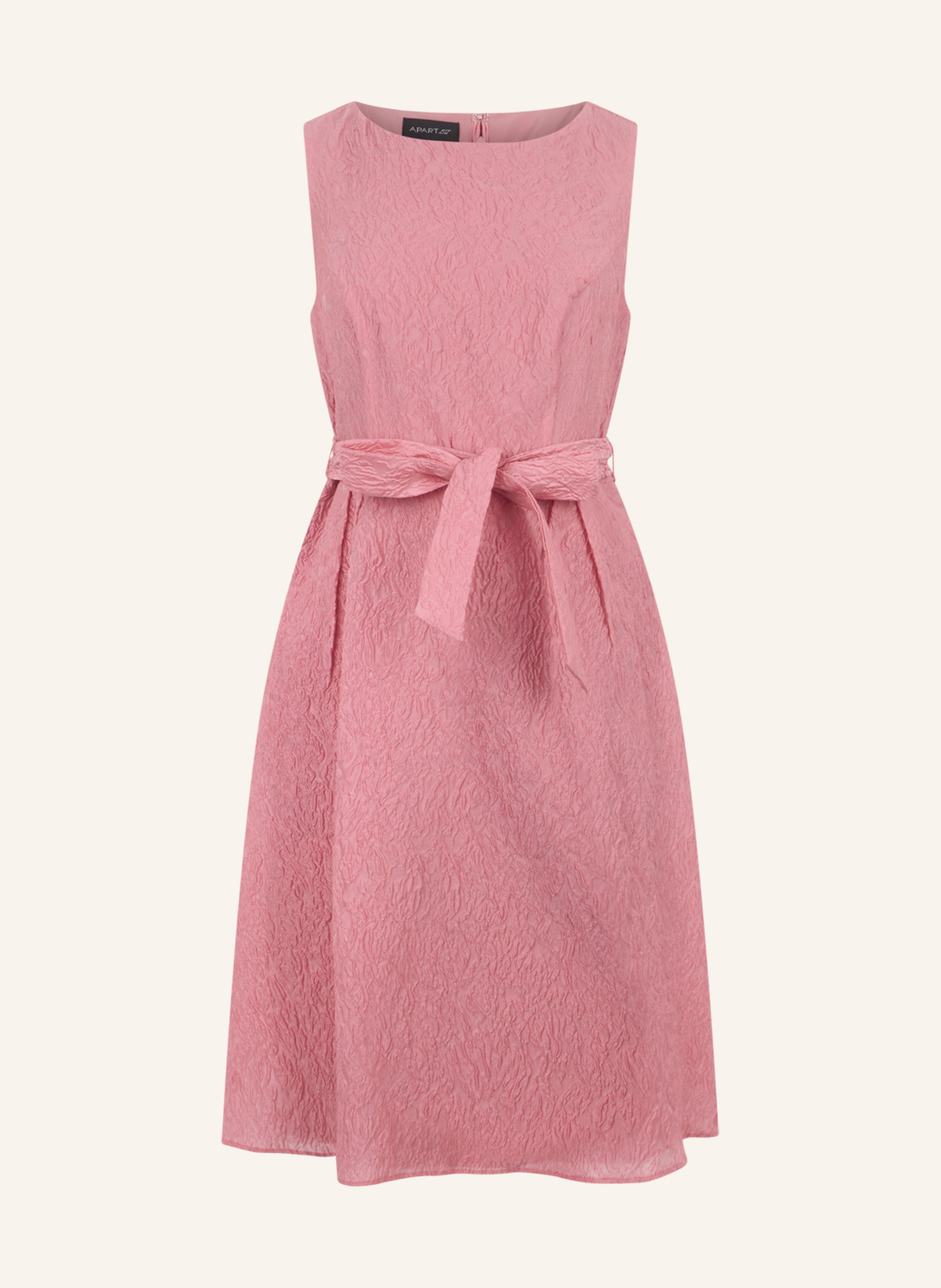 APART Kurzes Jacquardkleid: HELLROSA