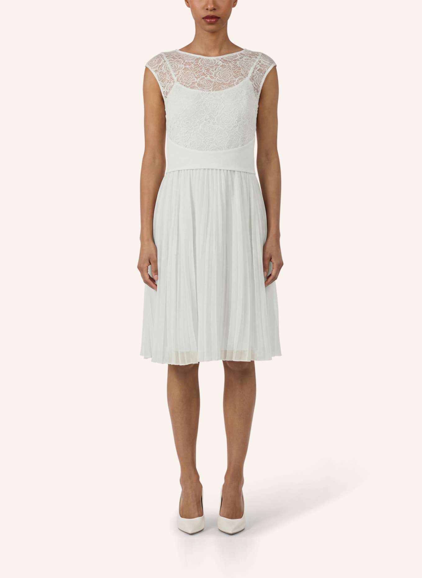 APART Cocktailkleid: CREME