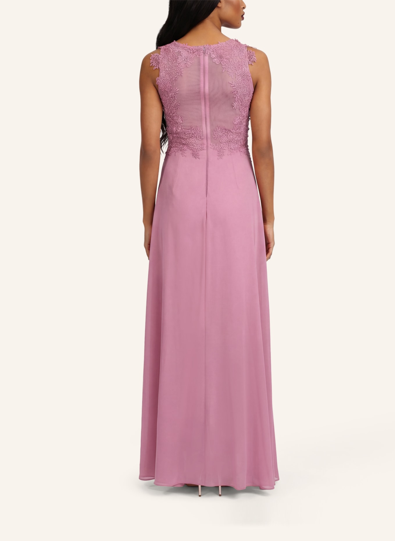 APART Abendkleid mit Spitze: ROSÉ