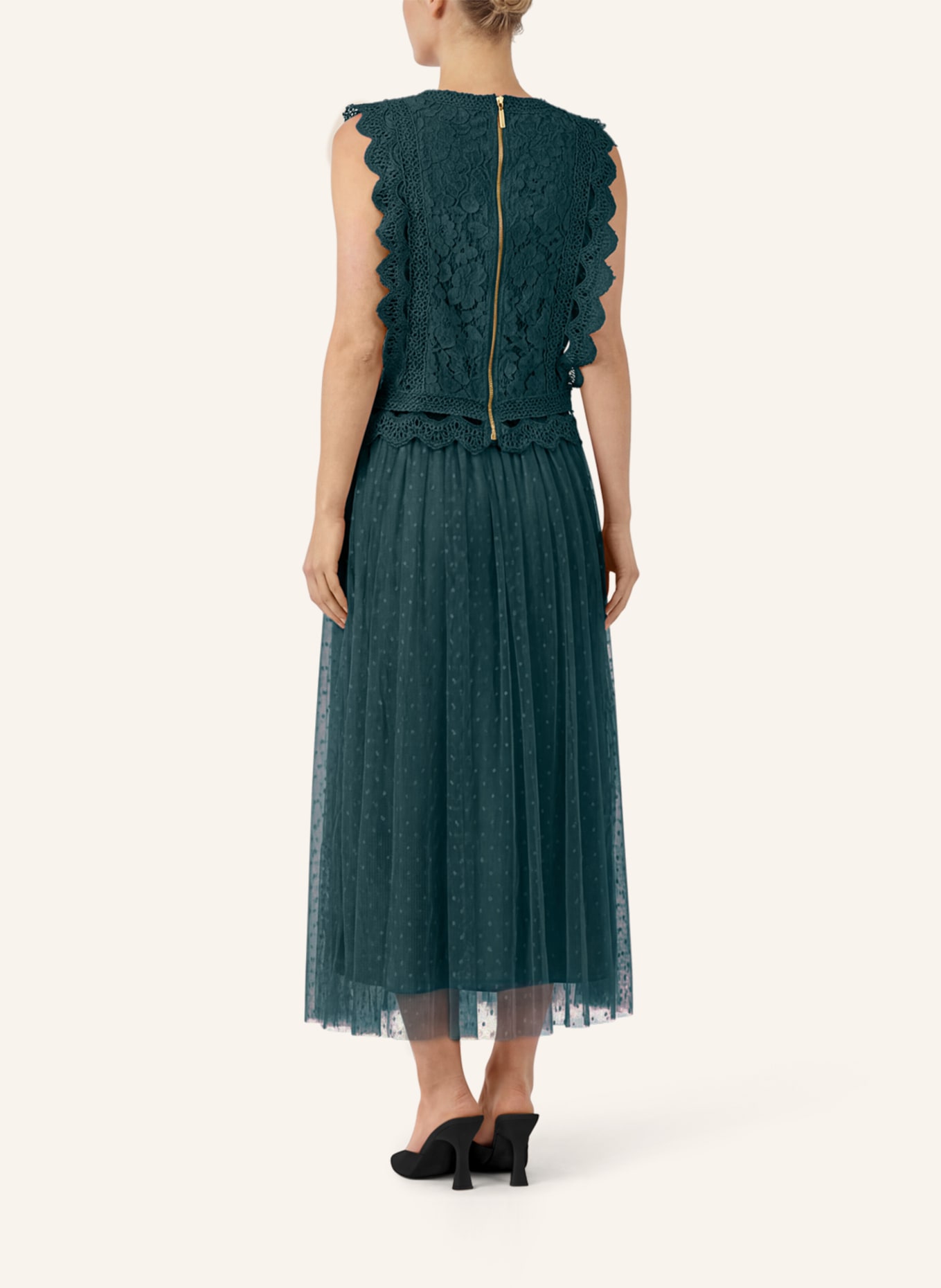 APART Tüllrock: DUNKELGRÜN